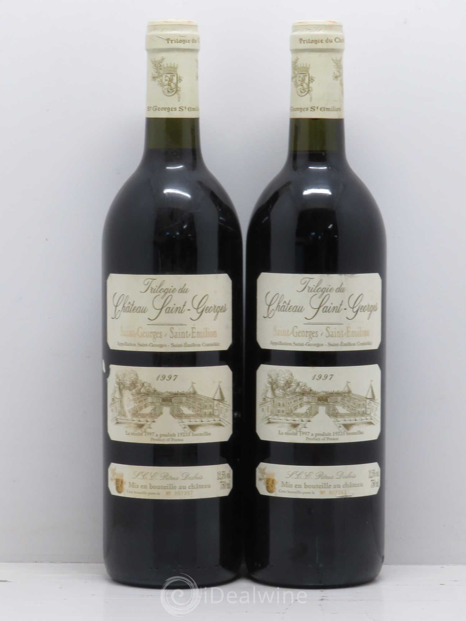 Saint-Émilion Trilogie Saint Georges 1997 - Posten von 2 Flaschen - 0