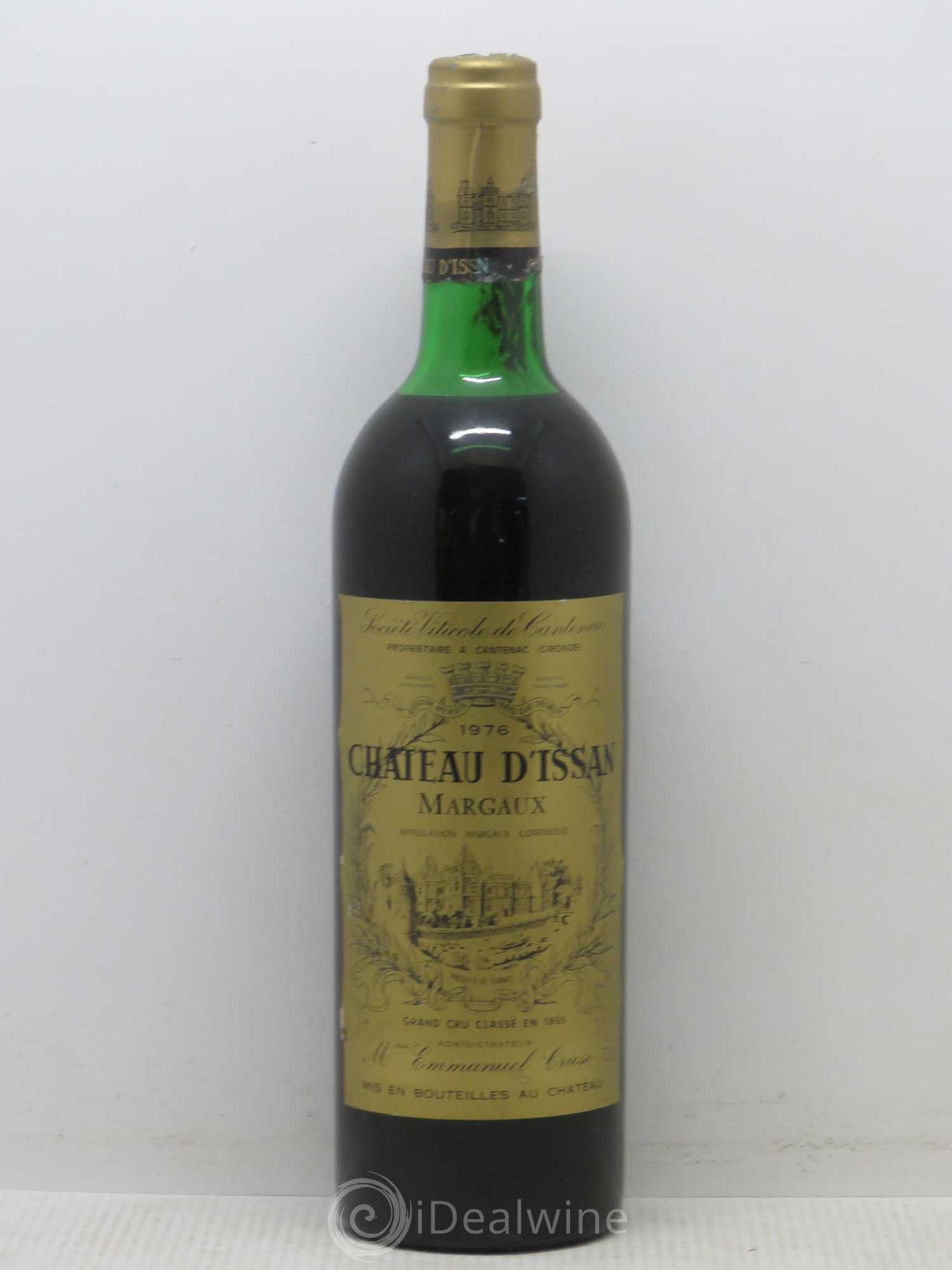 Château d'Issan 3ème Grand Cru Classé 1976 - Lot de 1 bouteille - 0