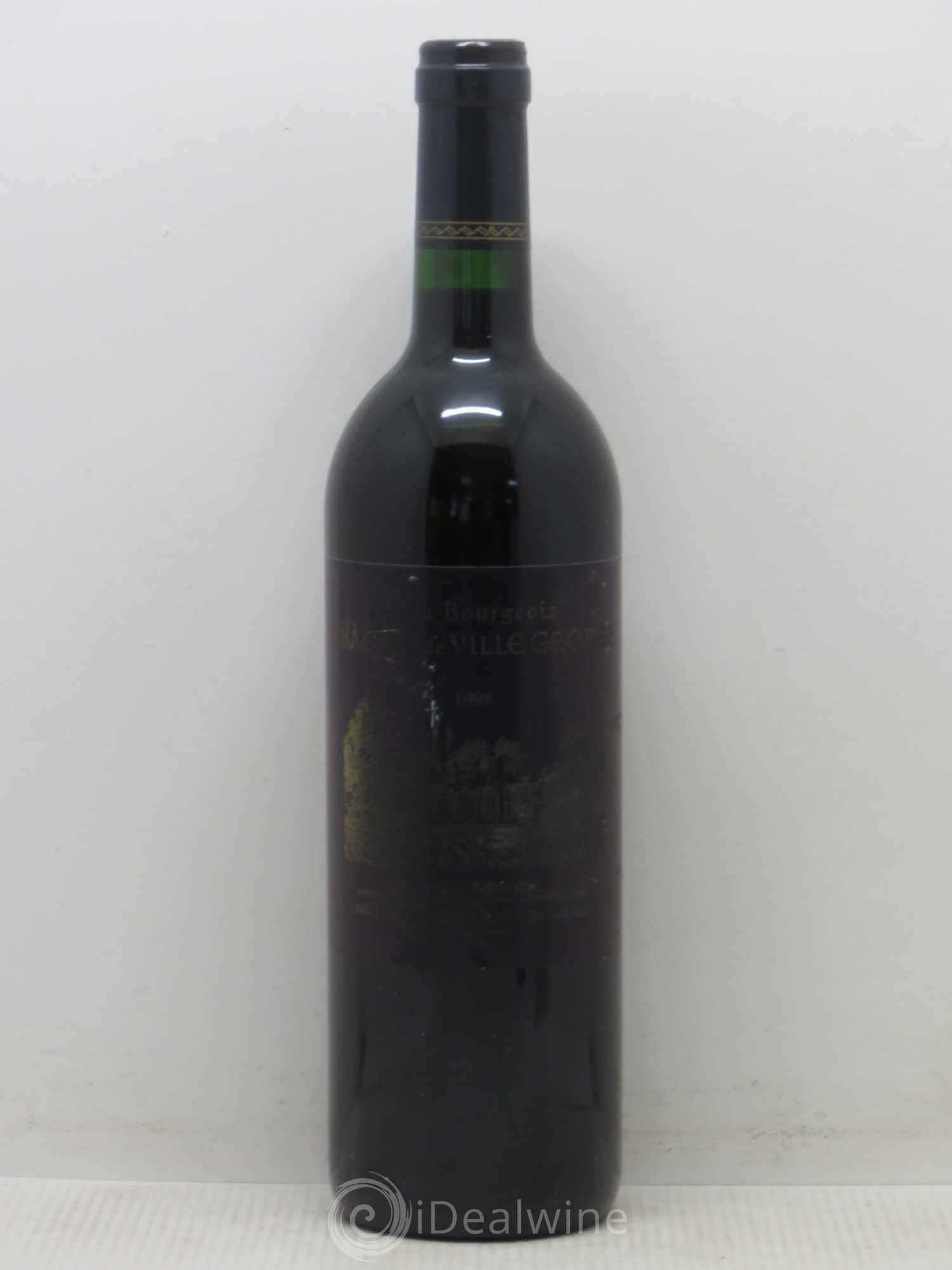 Château Villegeorge Cru Bourgeois 1998 - Lot de 1 bouteille - 0