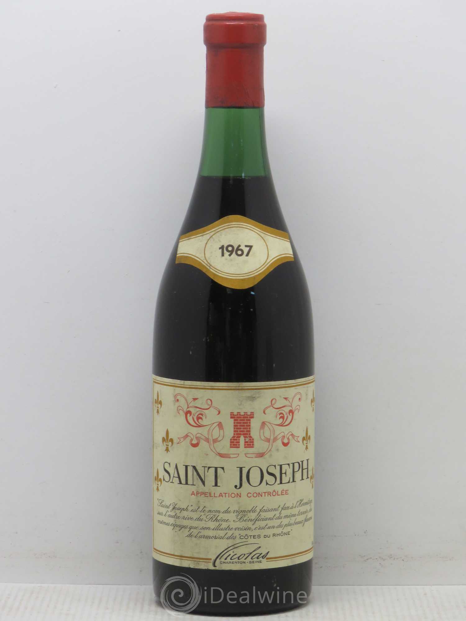 Saint-Joseph Nicolas 1967 - Lot de 1 bouteille - 0