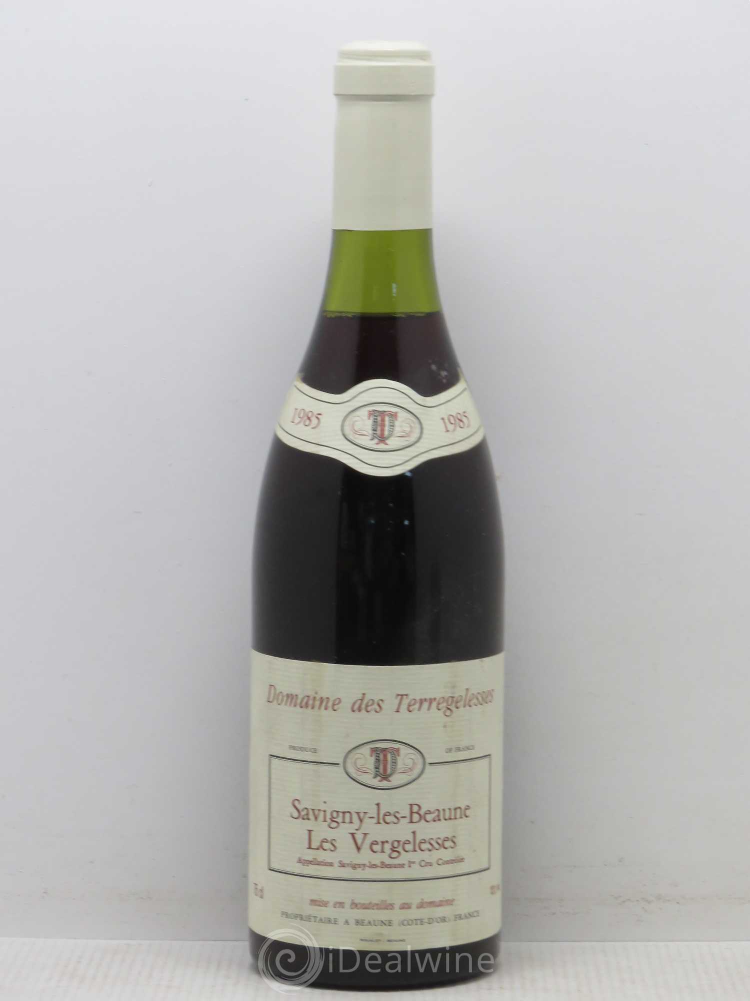 Savigny-lès-Beaune 1er Cru Vergelesses Terregelesses 1985 - Lot de 1 bouteille - 0