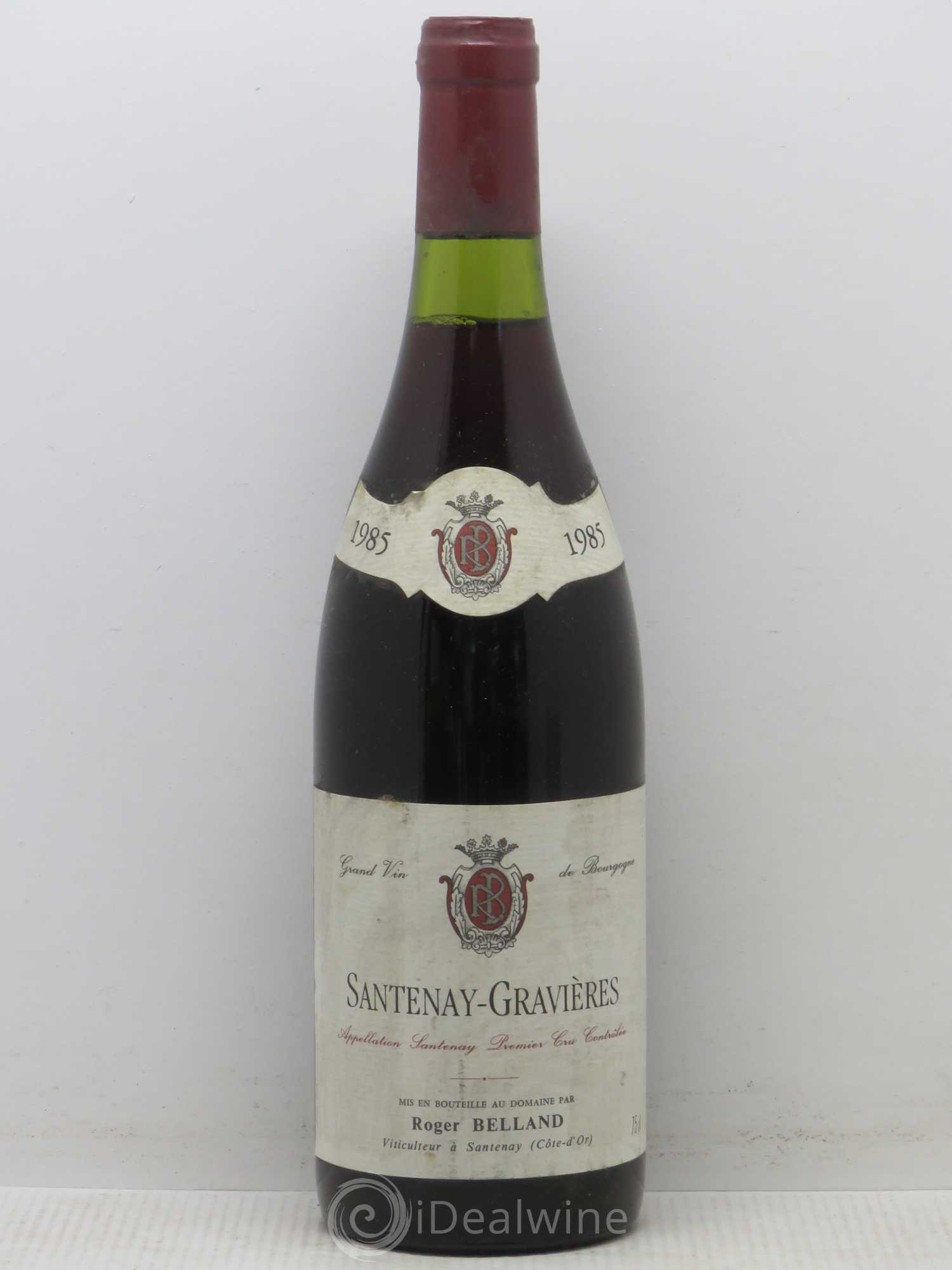 Santenay 1er Cru Gravieres Roger Belland 1985 - Lot de 1 bouteille - 0