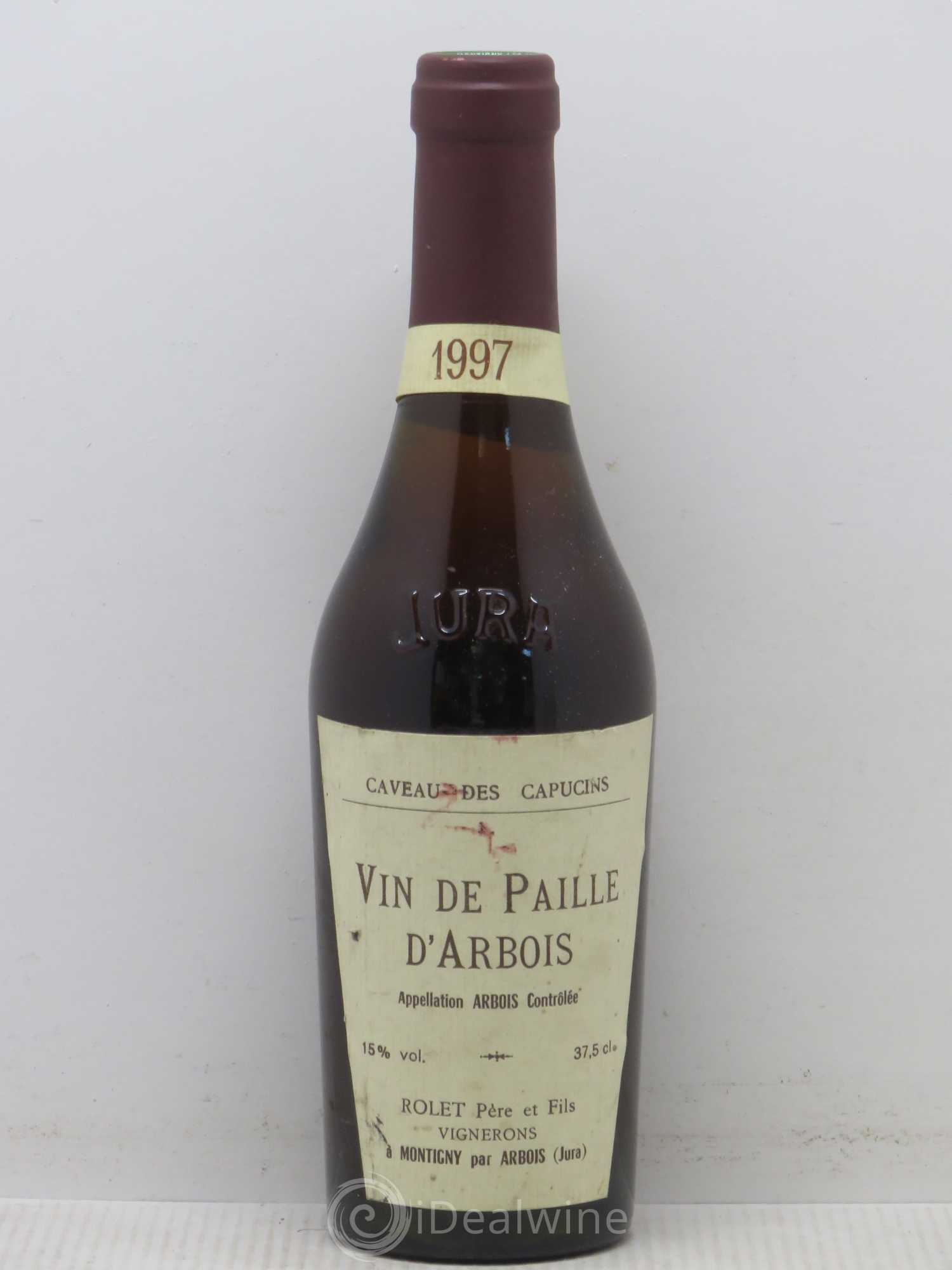 Côtes du Jura Vin de Paille Rolet 1997 - Lotto di 1 mezza bottiglia - 0