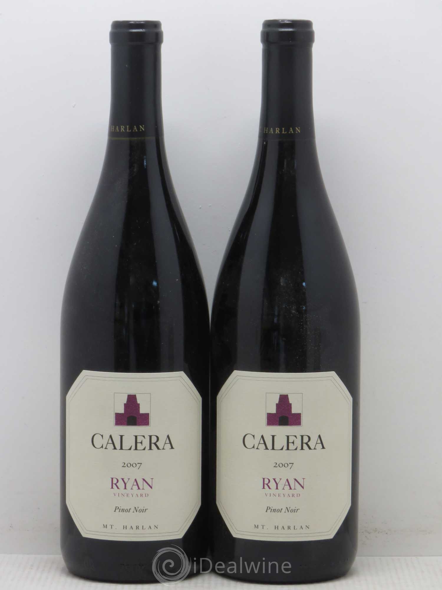 USA Pinot noir Ryan Vineyard Calera 2007 - Posten von 2 Flaschen - 0