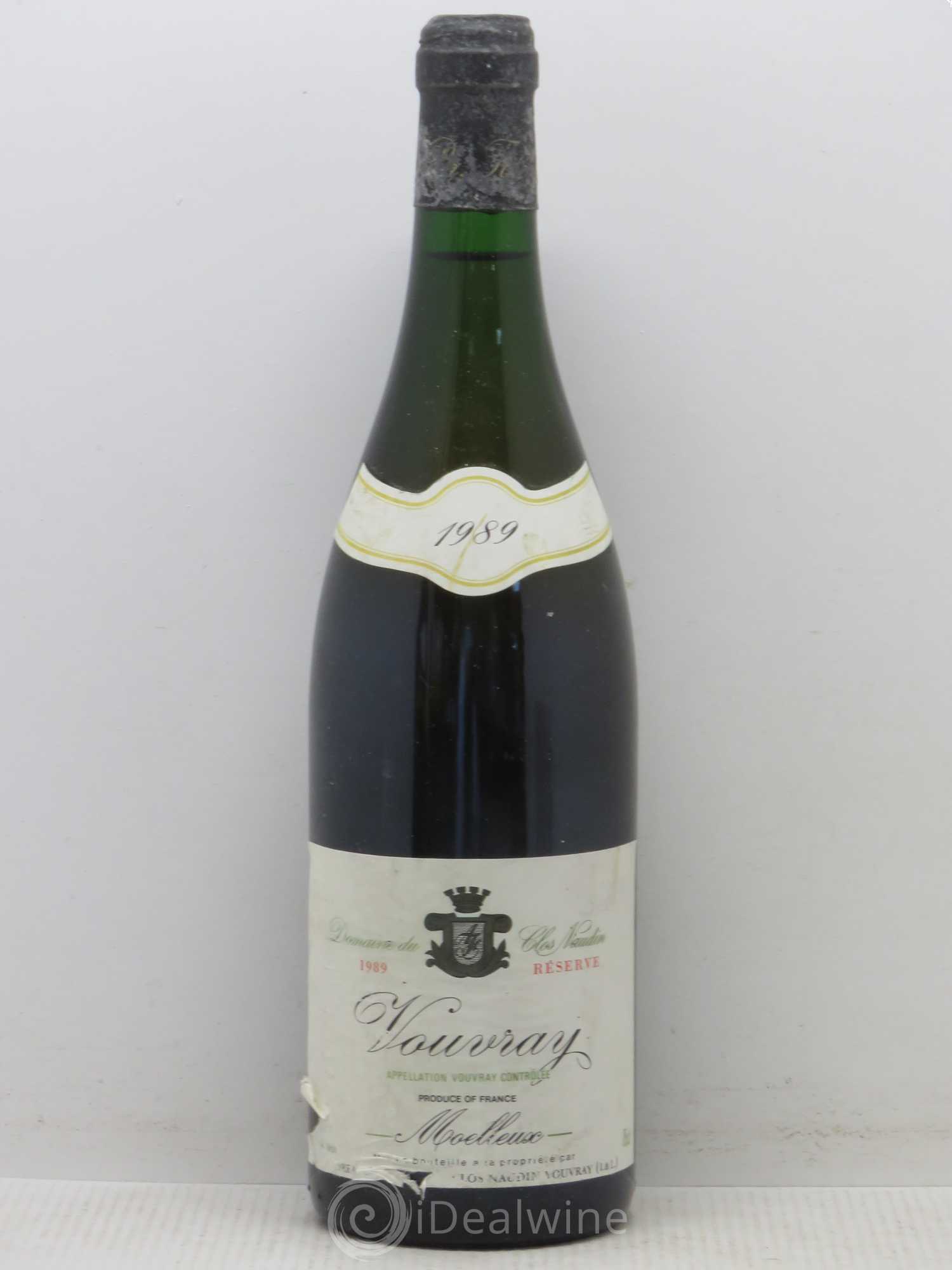 Vouvray Moelleux Réserve Clos Naudin - Philippe Foreau 1989 - Lotto di 1 bottiglia - 0