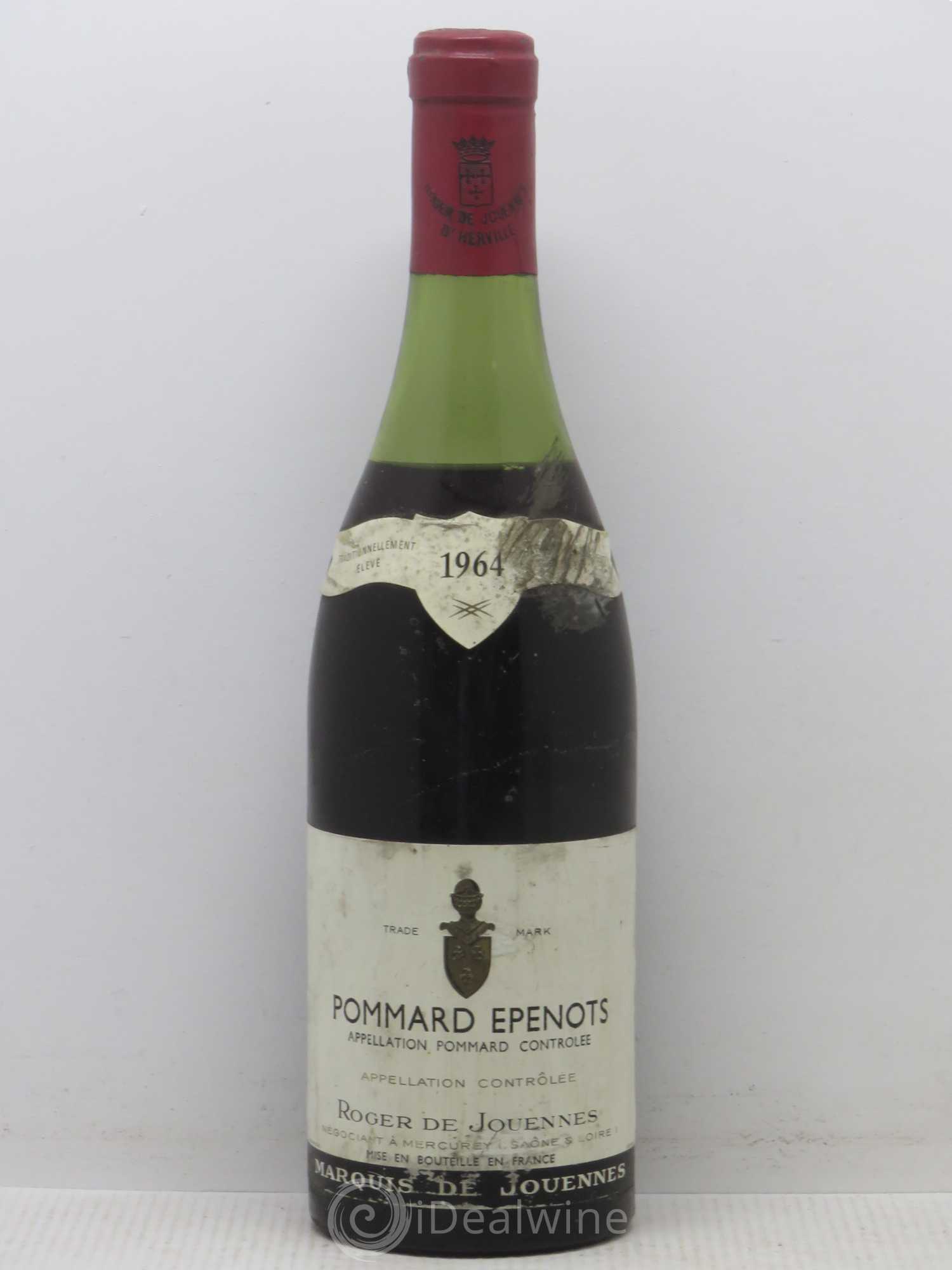 Pommard 1er Cru Epenots Marquis De Jouennes 1964 - Posten von 1 Flasche - 0