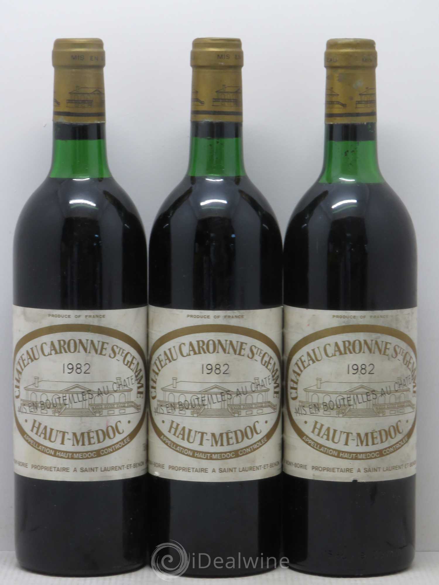 Château Caronne Sainte-Gemme Cru Bourgeois 1982 - Lot de 6 bouteilles - 2