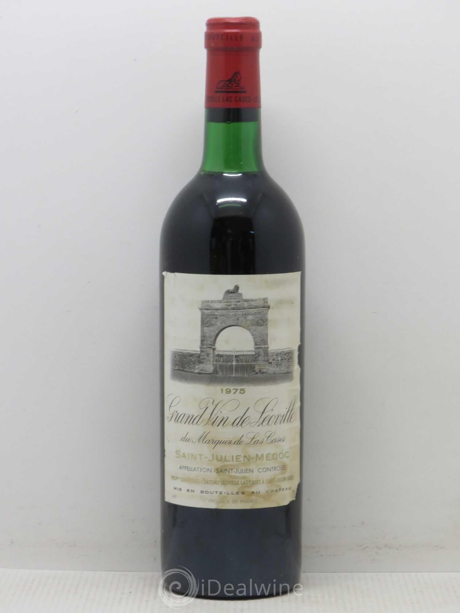 Château Léoville Las Cases 2ème Grand Cru Classé 1975 - Lotto di 1 bottiglia - 0