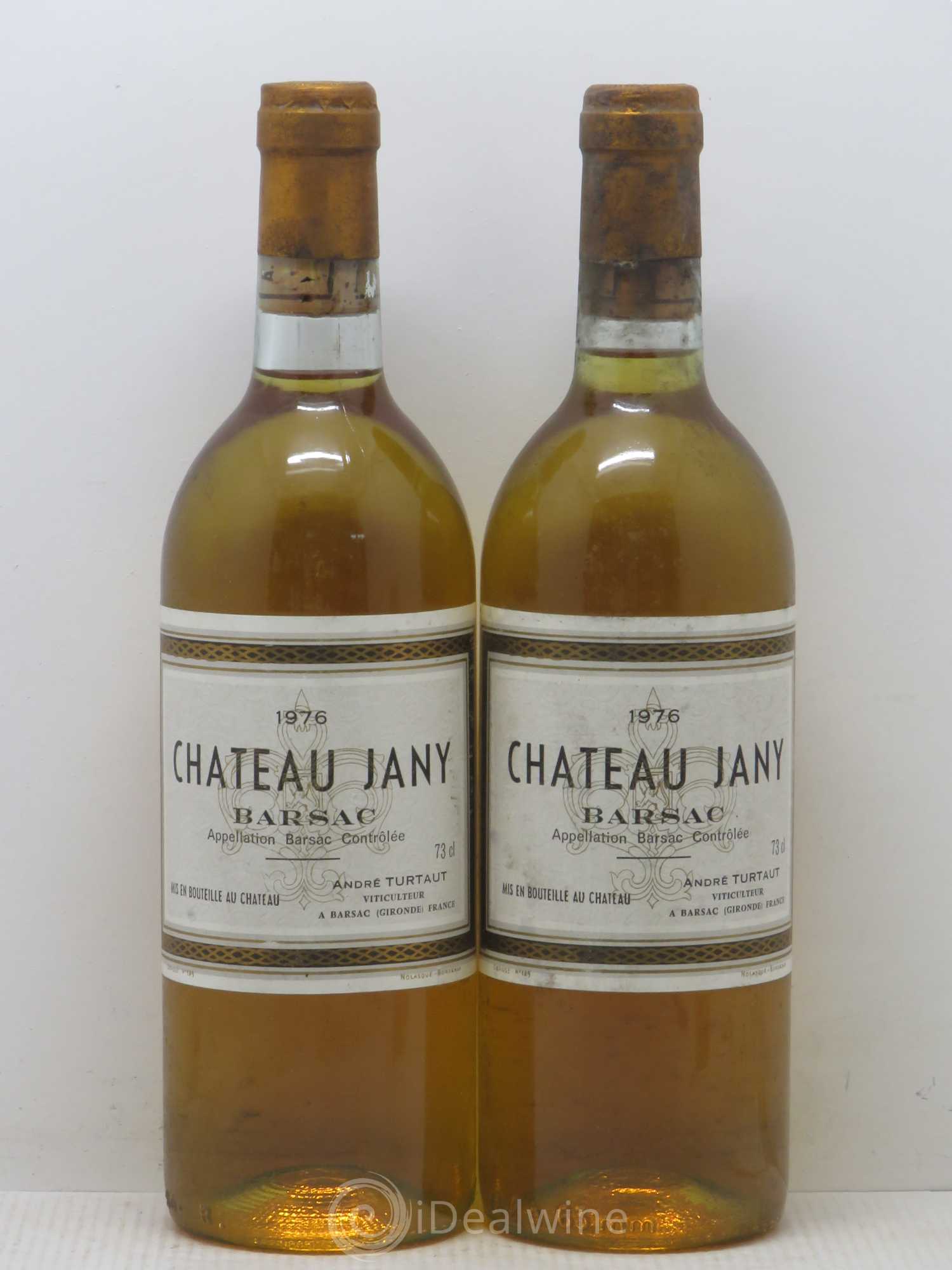 Sauternes Château Jany 1976 - Lotto di 2 bottiglie - 0