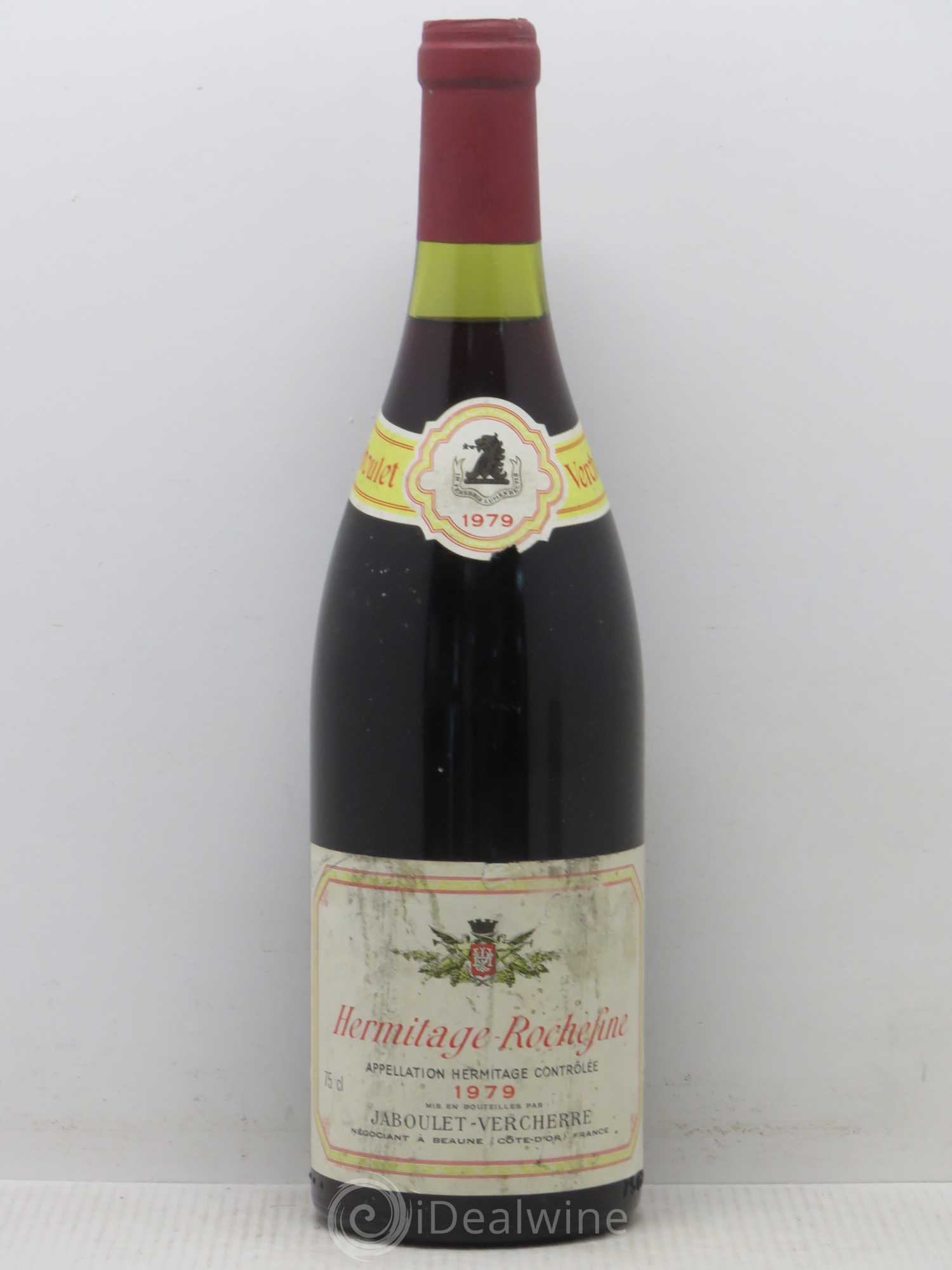 Hermitage Rochefine Jaboulet Vercherre 1979 - Lot de 1 bouteille - 0