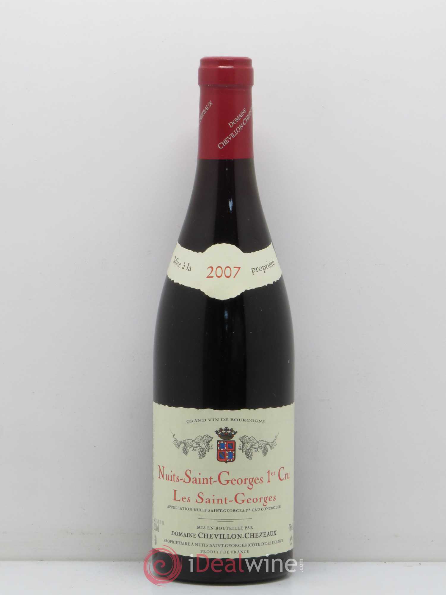 Nuits-Saint-Georges 1er Cru Les Saint Georges - Chevillon Chezeaux 2007 - Posten von 1 Flasche - 0