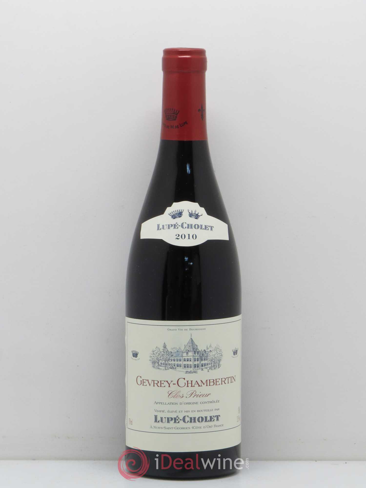 Gevrey-Chambertin Clos Prieur Lupe Cholet (sans prix de réserve) 2010 - Posten von 1 Flasche - 0