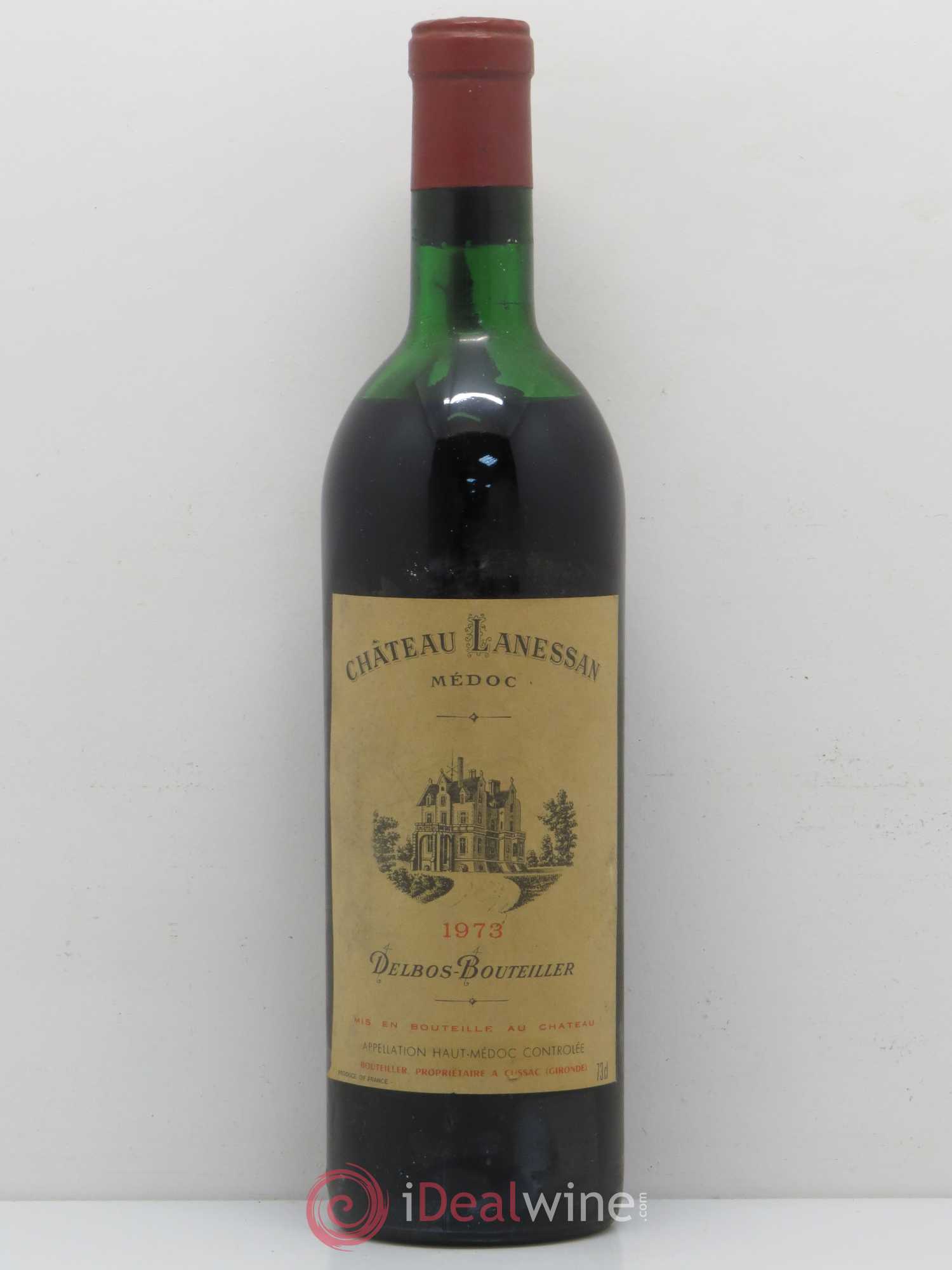 Château Lanessan Cru Bourgeois 1973 - Lot de 1 bouteille - 0