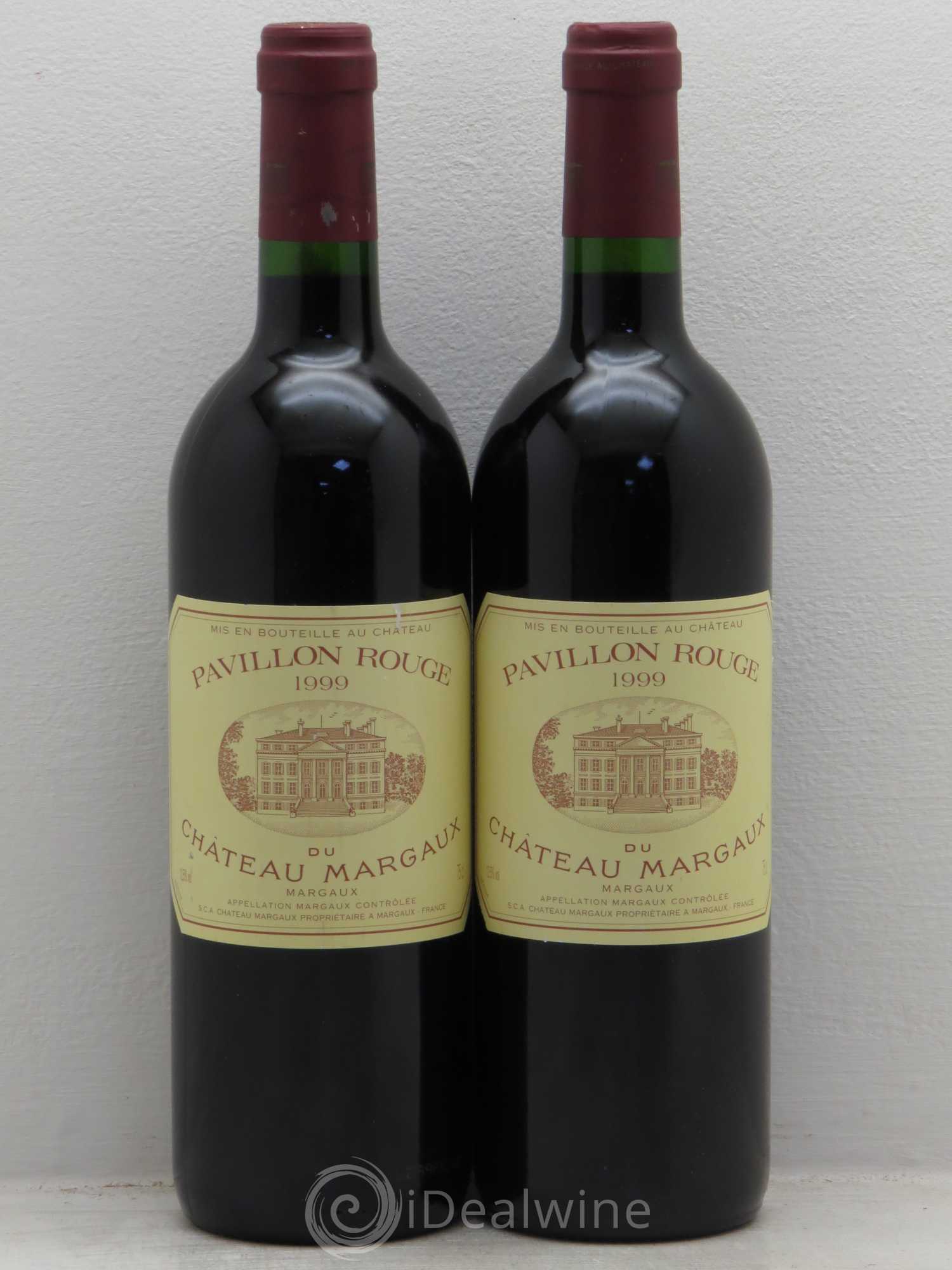 Pavillon Rouge du Château Margaux Second Vin 1999 - Lot de 2 bouteilles - 0