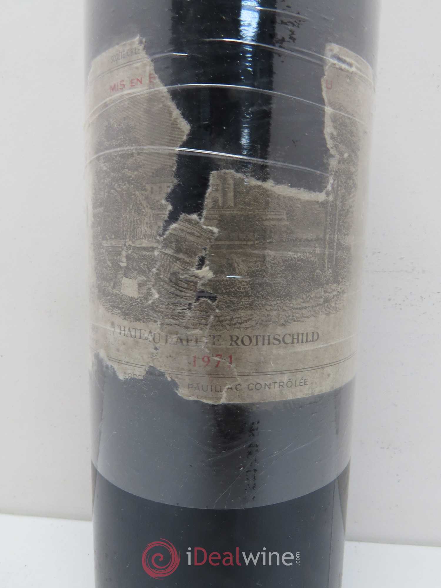 Château Lafite Rothschild 1er Grand Cru Classé 1971 - Lot de 1 bouteille - 1