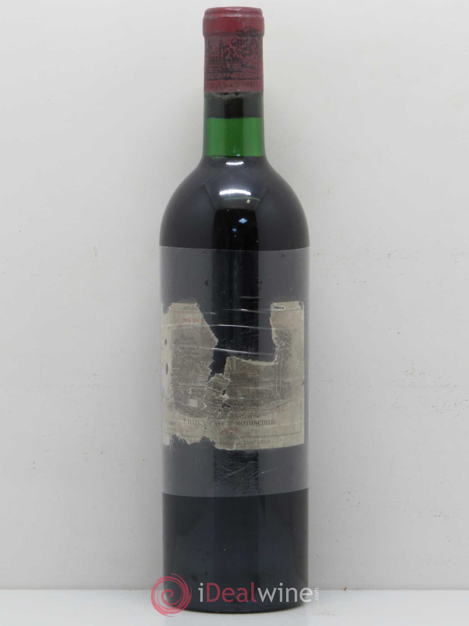 Château Lafite Rothschild 1er Grand Cru Classé 1971 - Lot de 1 bouteille - 0