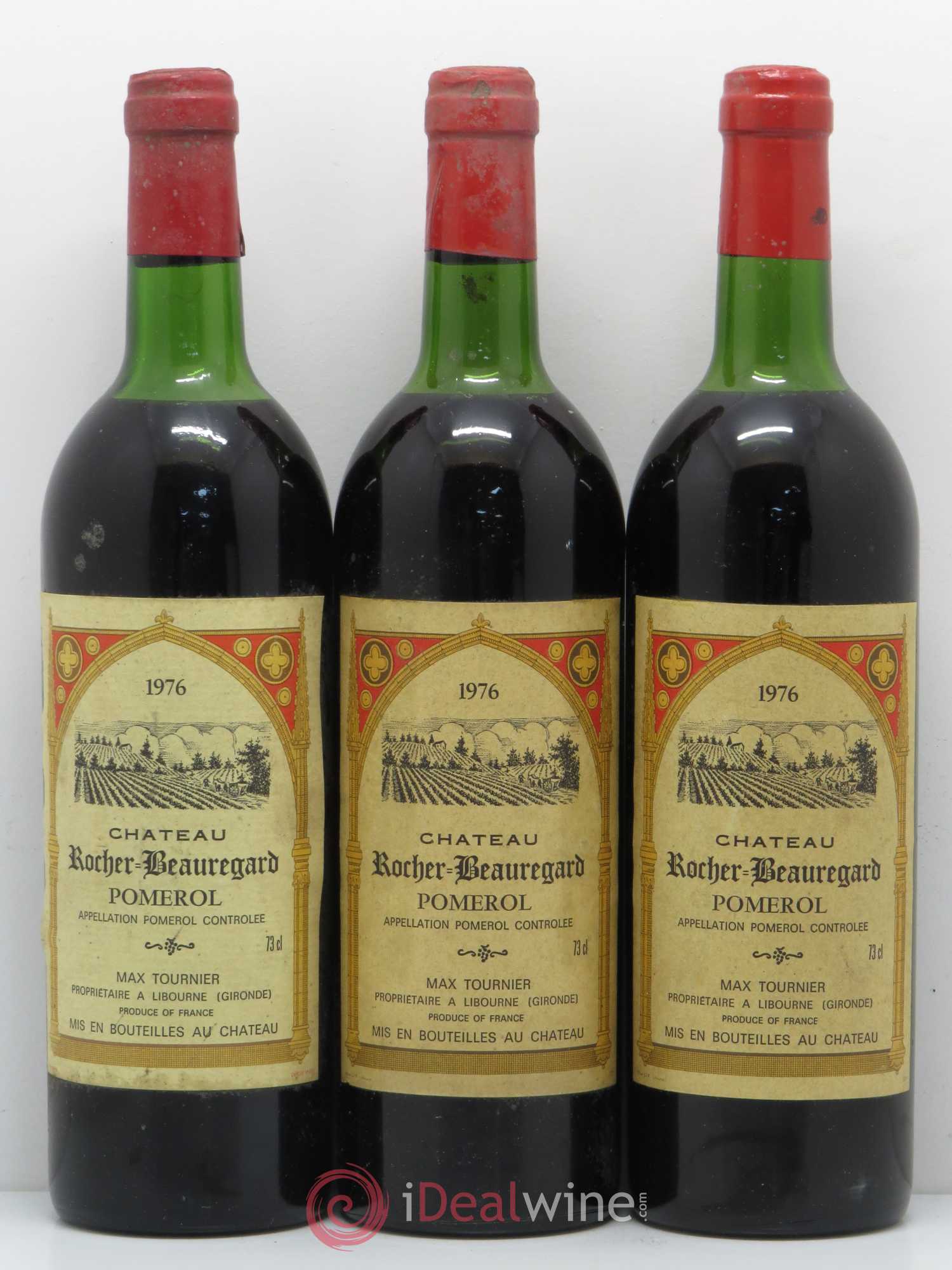 Rocher Bonregard (sans prix de réserve) 1976 - Lot de 3 bouteilles - 0