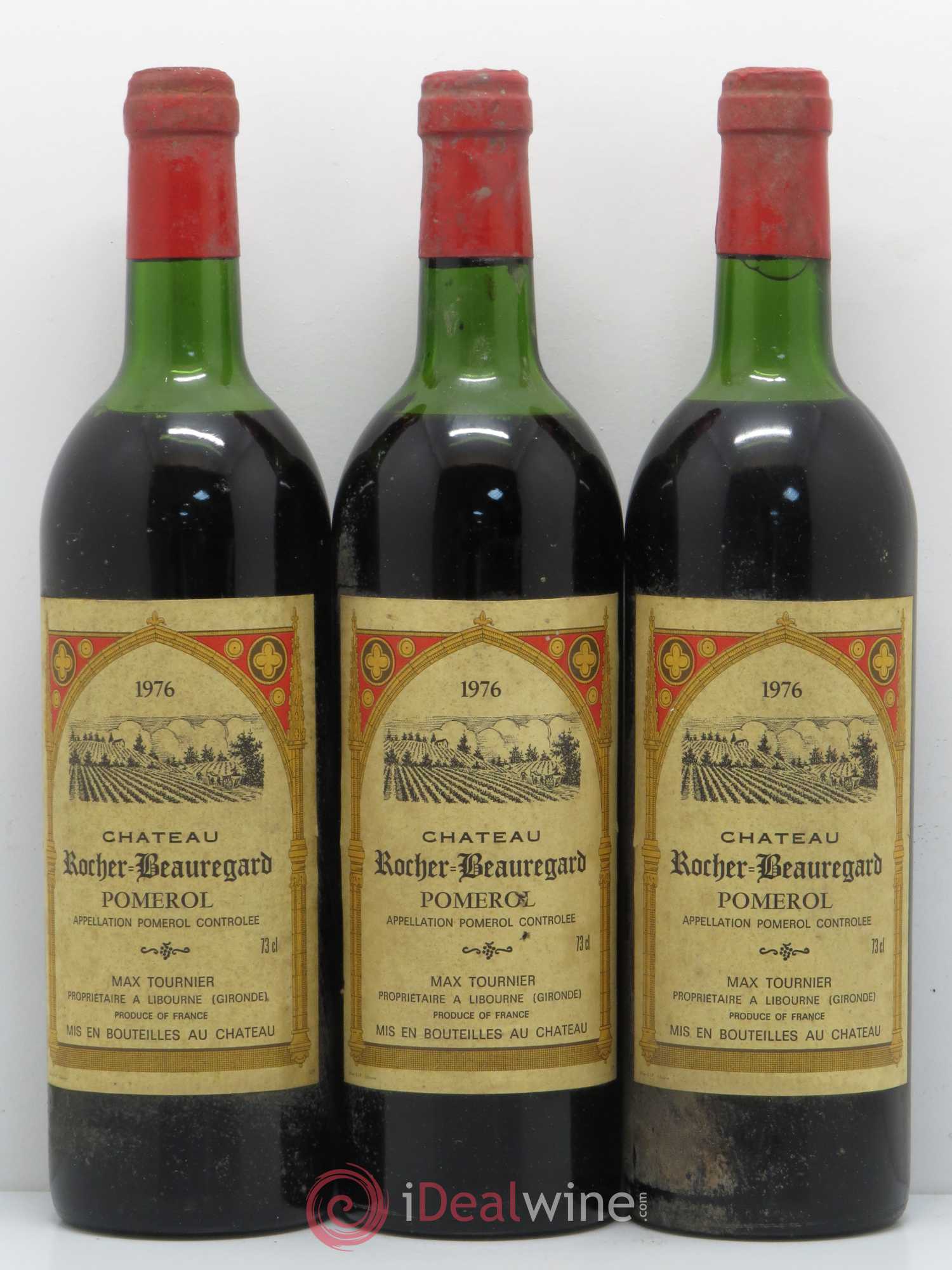 Rocher Bonregard 1976 - Lot de 3 bouteilles - 0