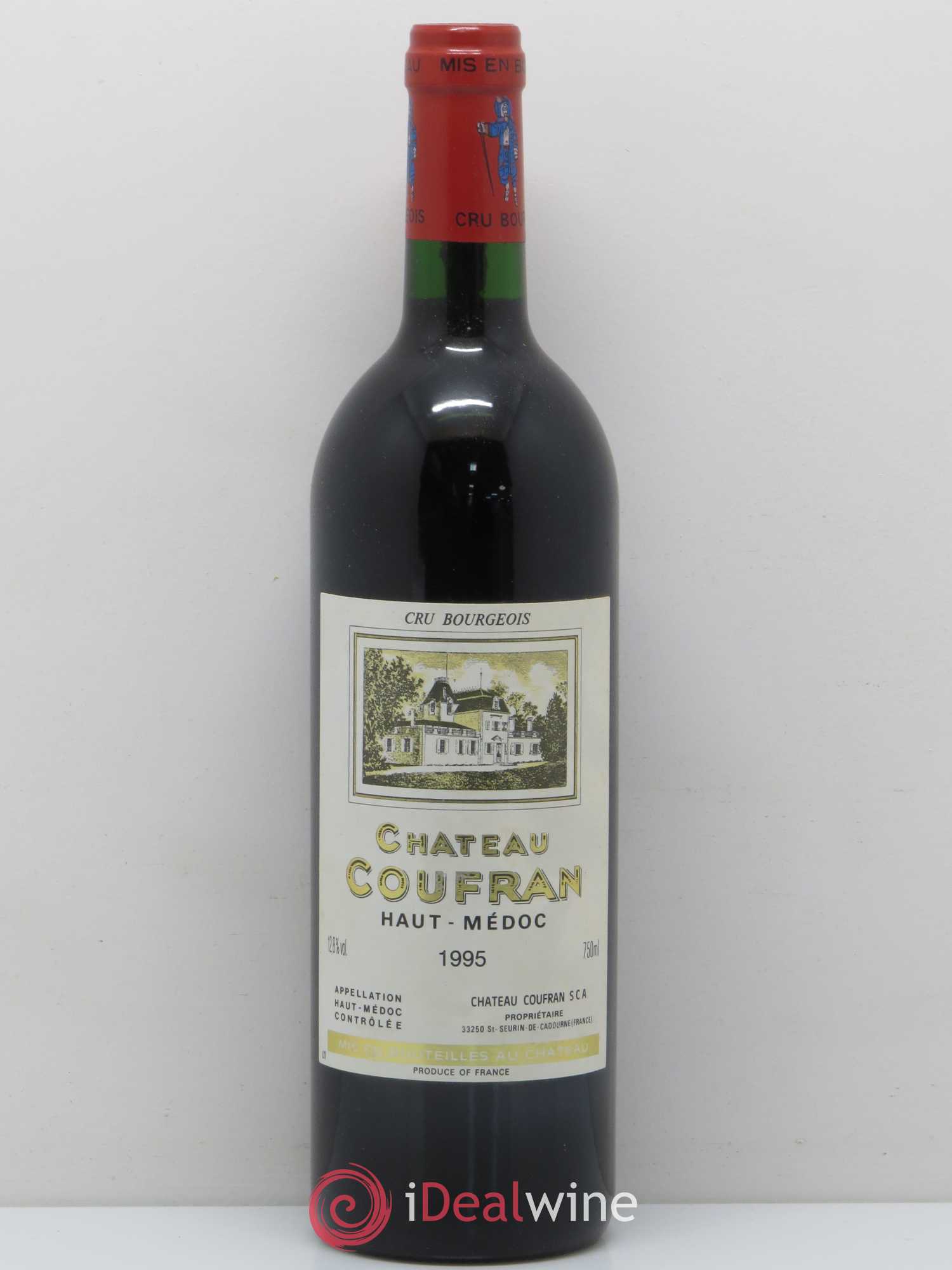 Château Coufran Cru Bourgeois 1995 - Lot de 1 bouteille - 0