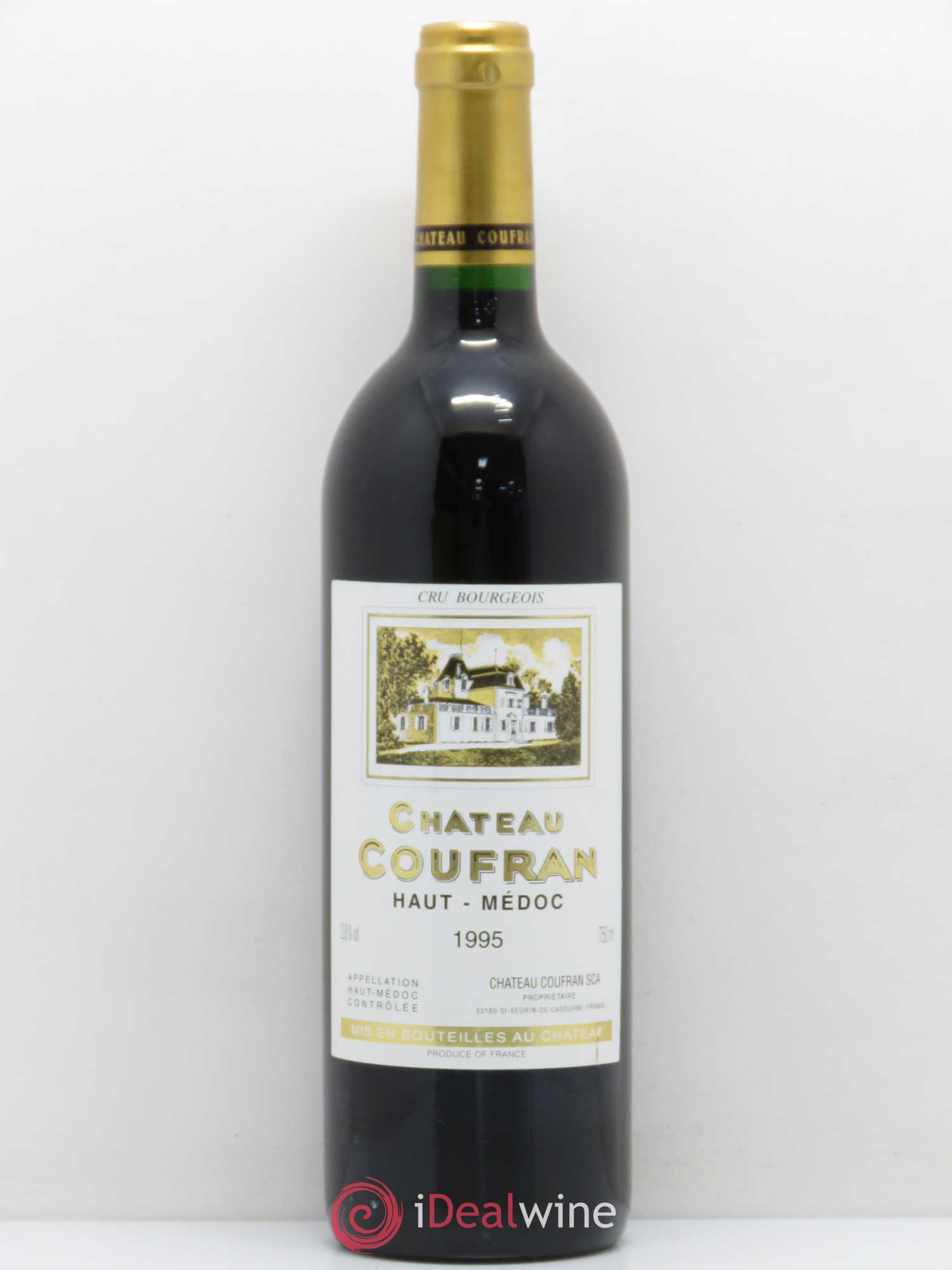 Château Coufran Cru Bourgeois 1995 - Lot de 1 bouteille - 0