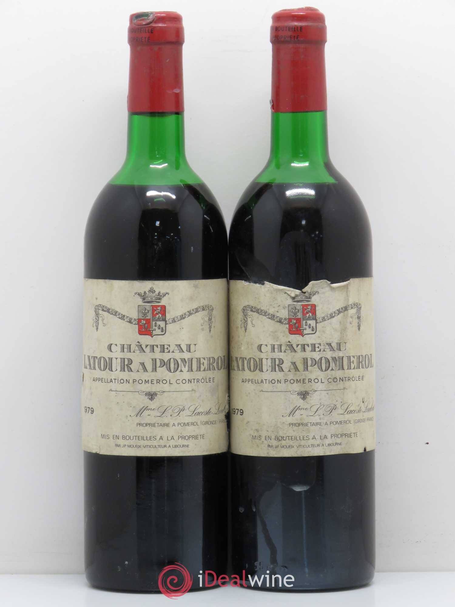 Château Latour à Pomerol (sans prix de réserve) 1979 - Lot de 5 bouteilles - 2