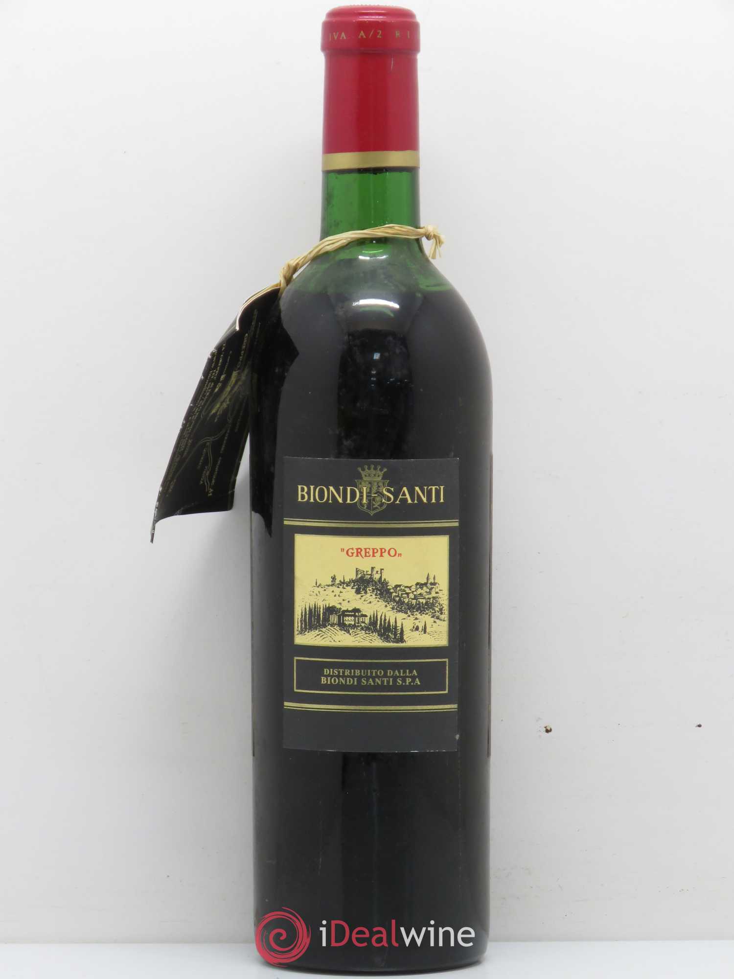 Brunello di Montalcino Riserva Biondi Santi Brunello 1969 - Lot de 1 bouteille - 1
