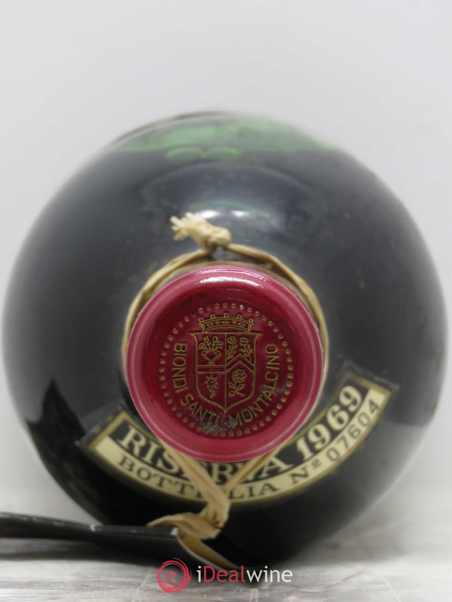Brunello di Montalcino Riserva Biondi Santi Brunello 1969 - Lot de 1 bouteille - 2