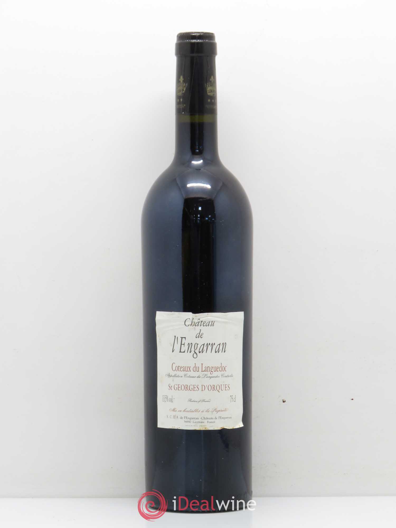 Languedoc Chateau de l'Engarran Saint-Georges d'Orques Cuvée Quetton Saint Georges  1999 - Lot de 1 bouteille - 1