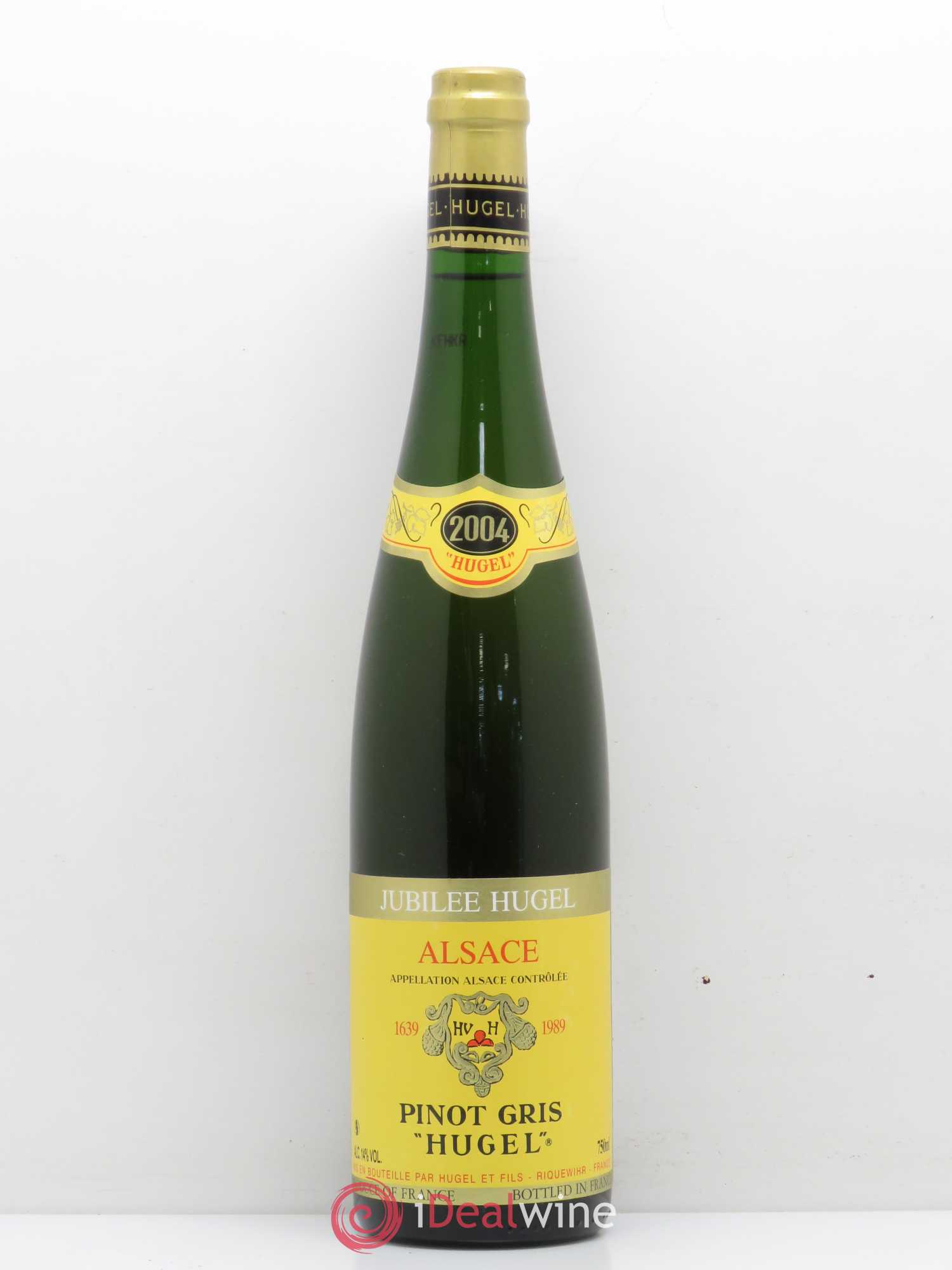 Pinot Gris (Tokay) Réserve Personnelle Jubilee Hugel (Domaine) (sans prix de réserve) 2004 - Lot de 1 bouteille - 0