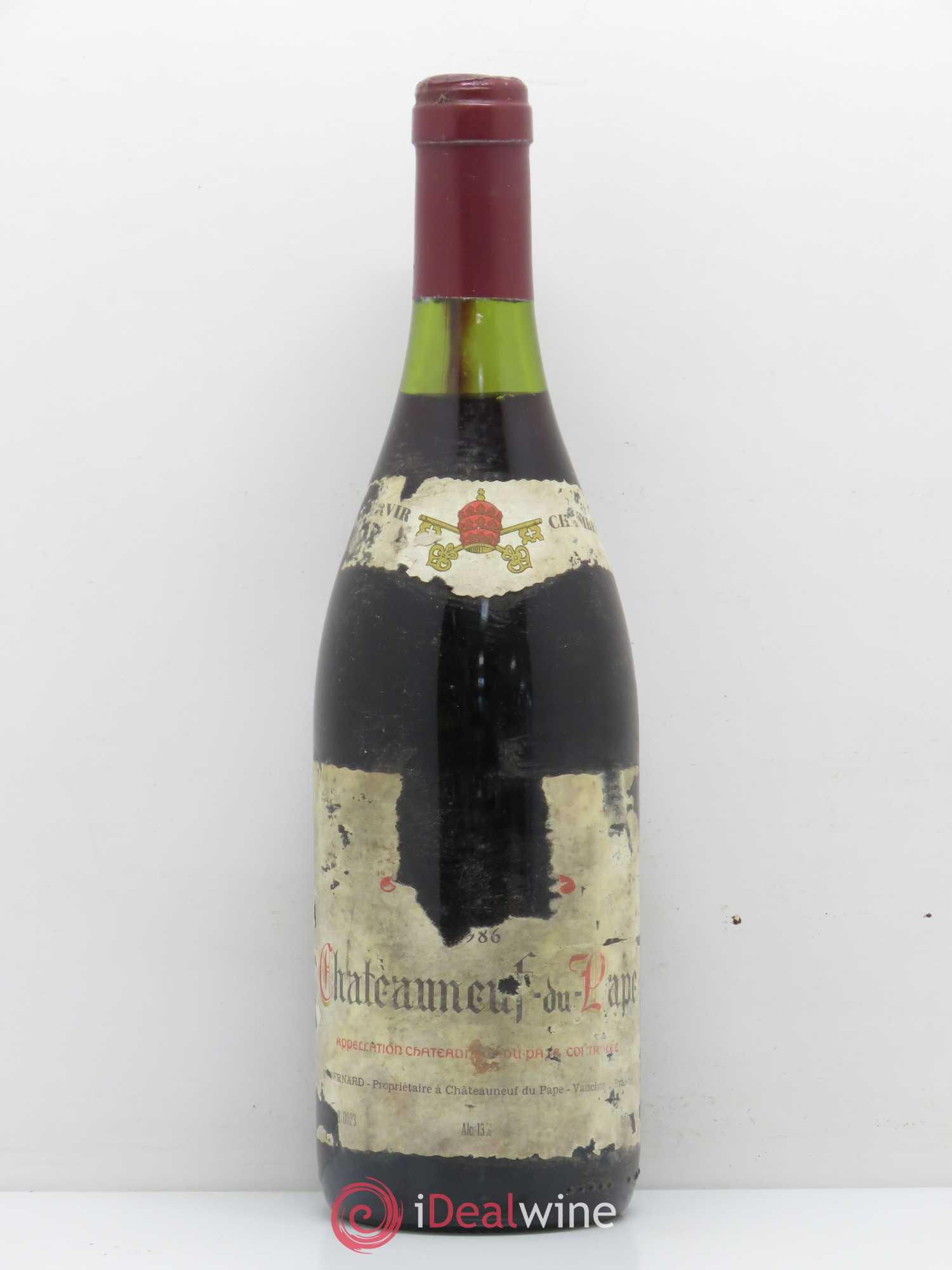 Châteauneuf-du-Pape 1986 - Posten von 1 Flasche - 0