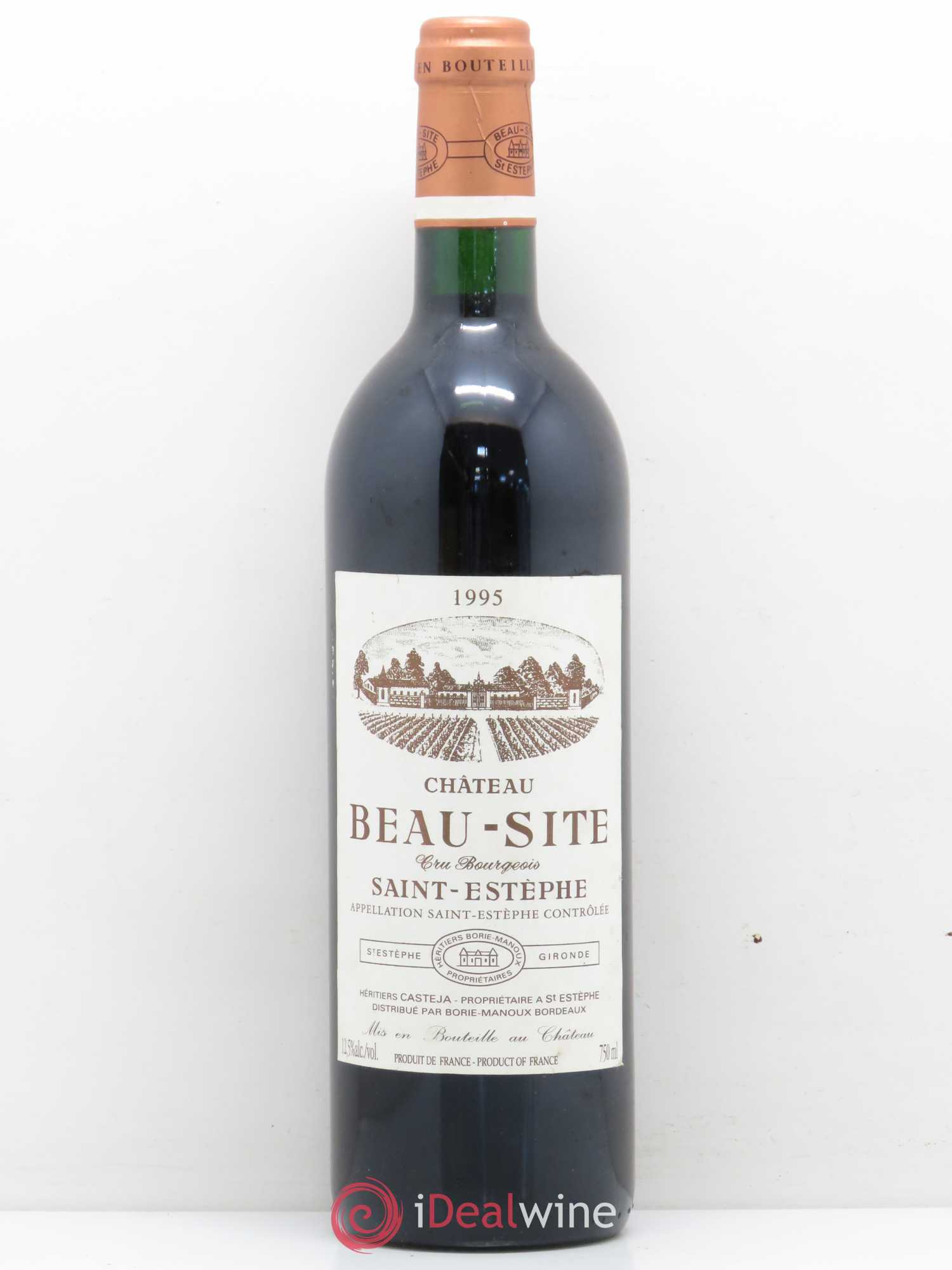 Château Beau Site Cru Bourgeois 1995 - Lot de 1 bouteille - 0