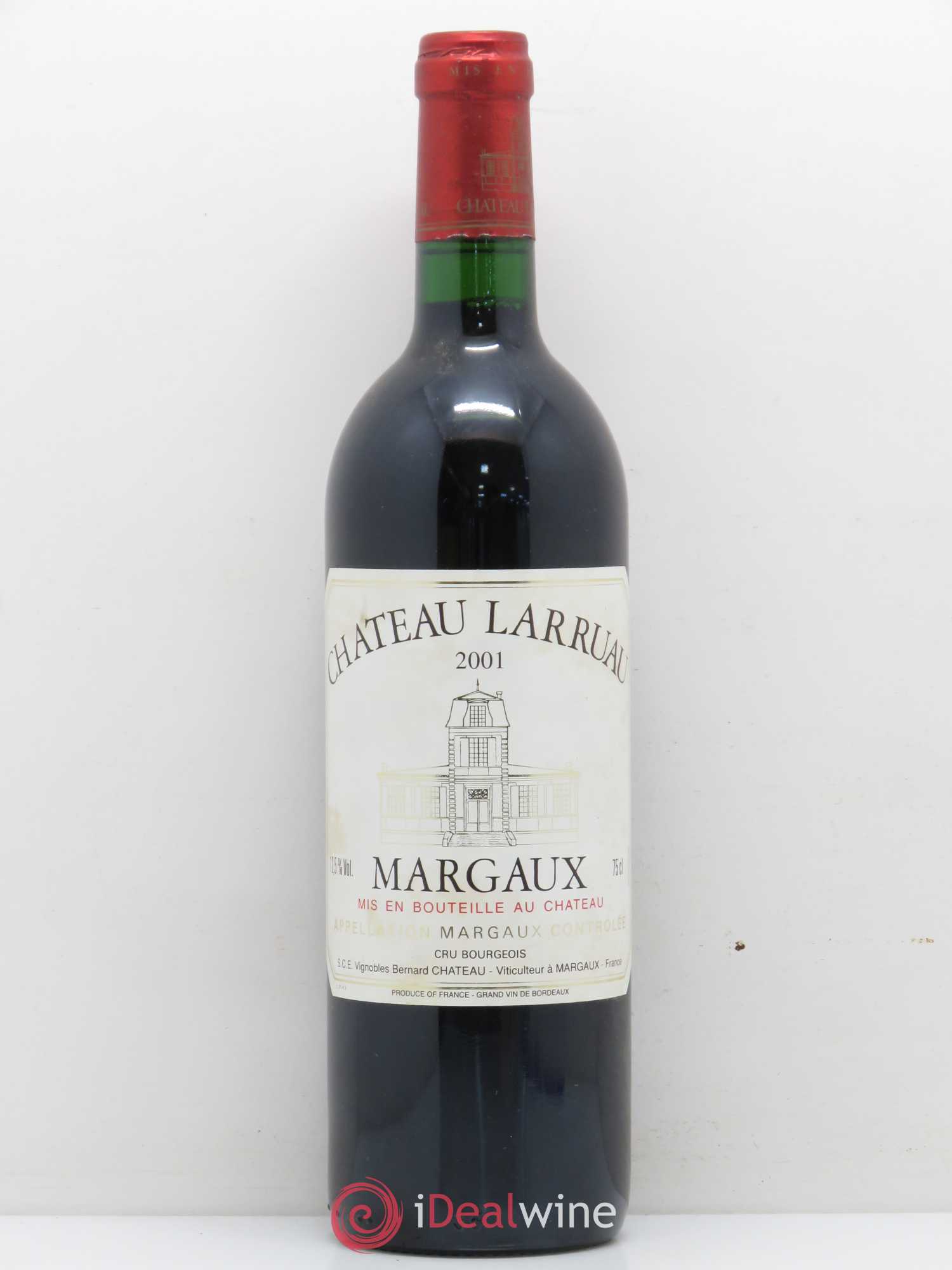Château Larruau 2001 - Lot de 1 bouteille - 0