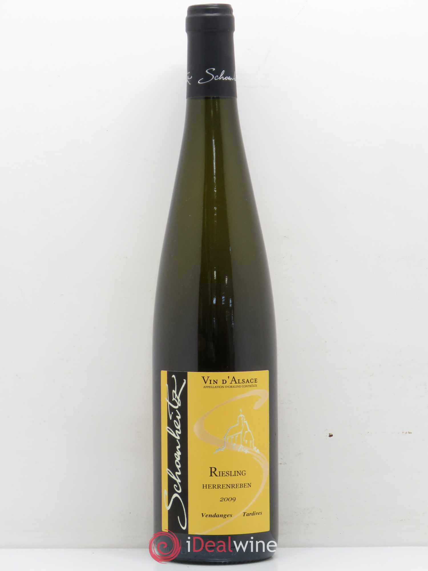 Riesling Vendanges Tardives Herrenreben Vendanges Tardives Henri Schoenheitz 2009 - Posten von 1 Flasche - 0