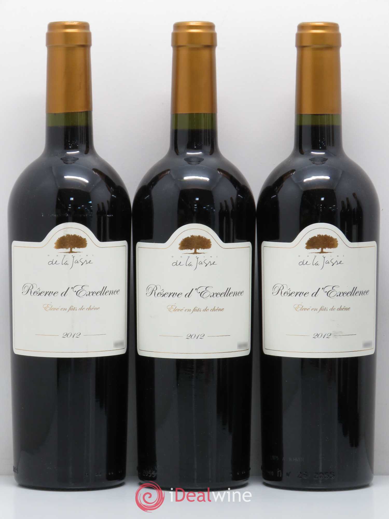 Languedoc IGP d'OC Reserve d'Excellence Domaine de la Jasse 2012 - Posten von 6 Flaschen - 1