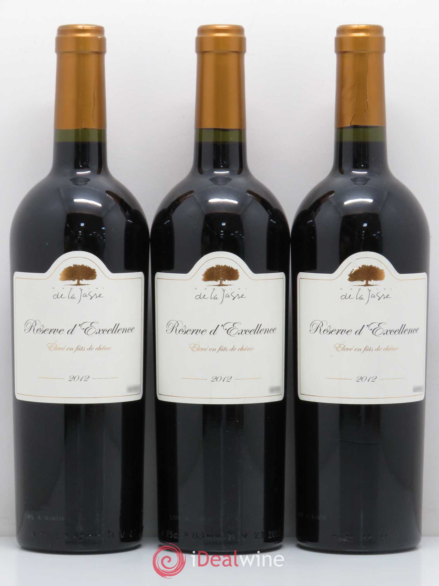 Languedoc IGP d'OC Reserve d'Excellence Domaine de la Jasse 2012 - Posten von 6 Flaschen - 2