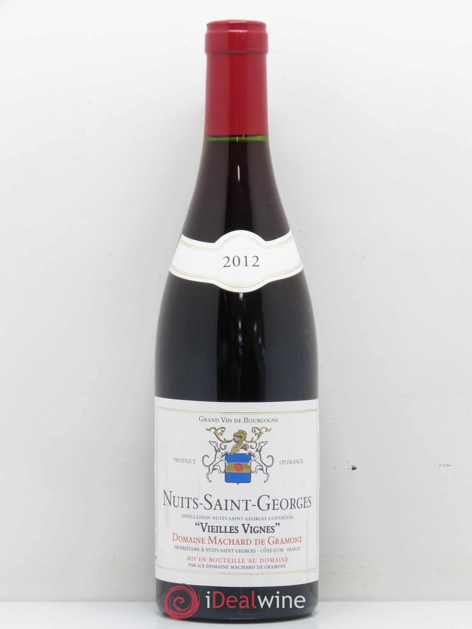 Nuits-Saint-Georges Vieilles Vignes Domaine Machard de Gramont 2012 - Posten von 1 Flasche - 0