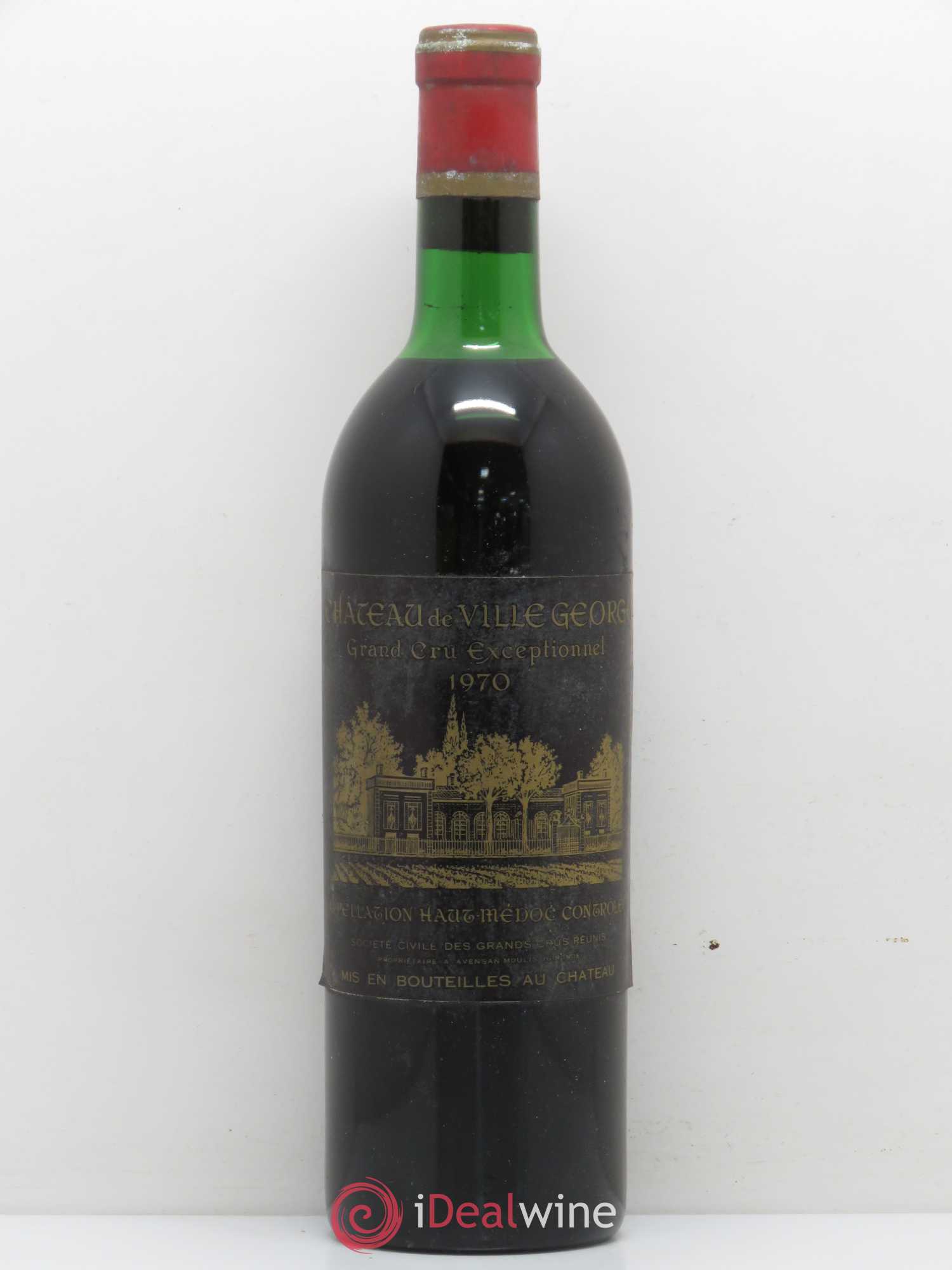 Château Villegeorge Cru Bourgeois 1970 - Lot de 1 bouteille - 0