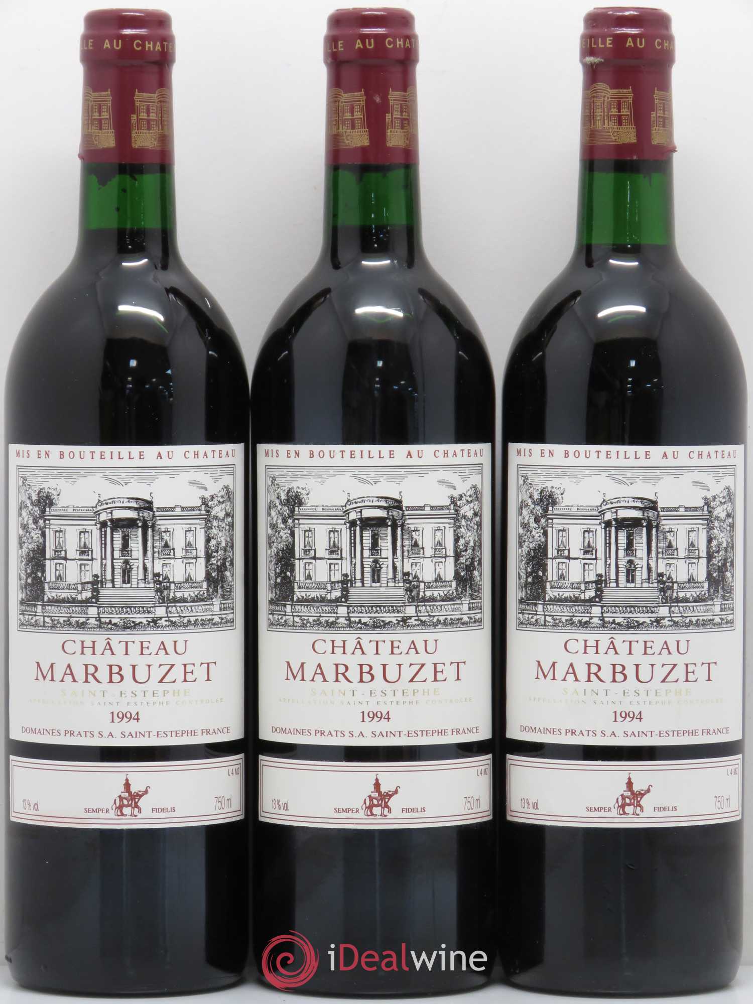 Château de Marbuzet Cru Bourgeois 1994 - Lot de 6 bouteilles - 2