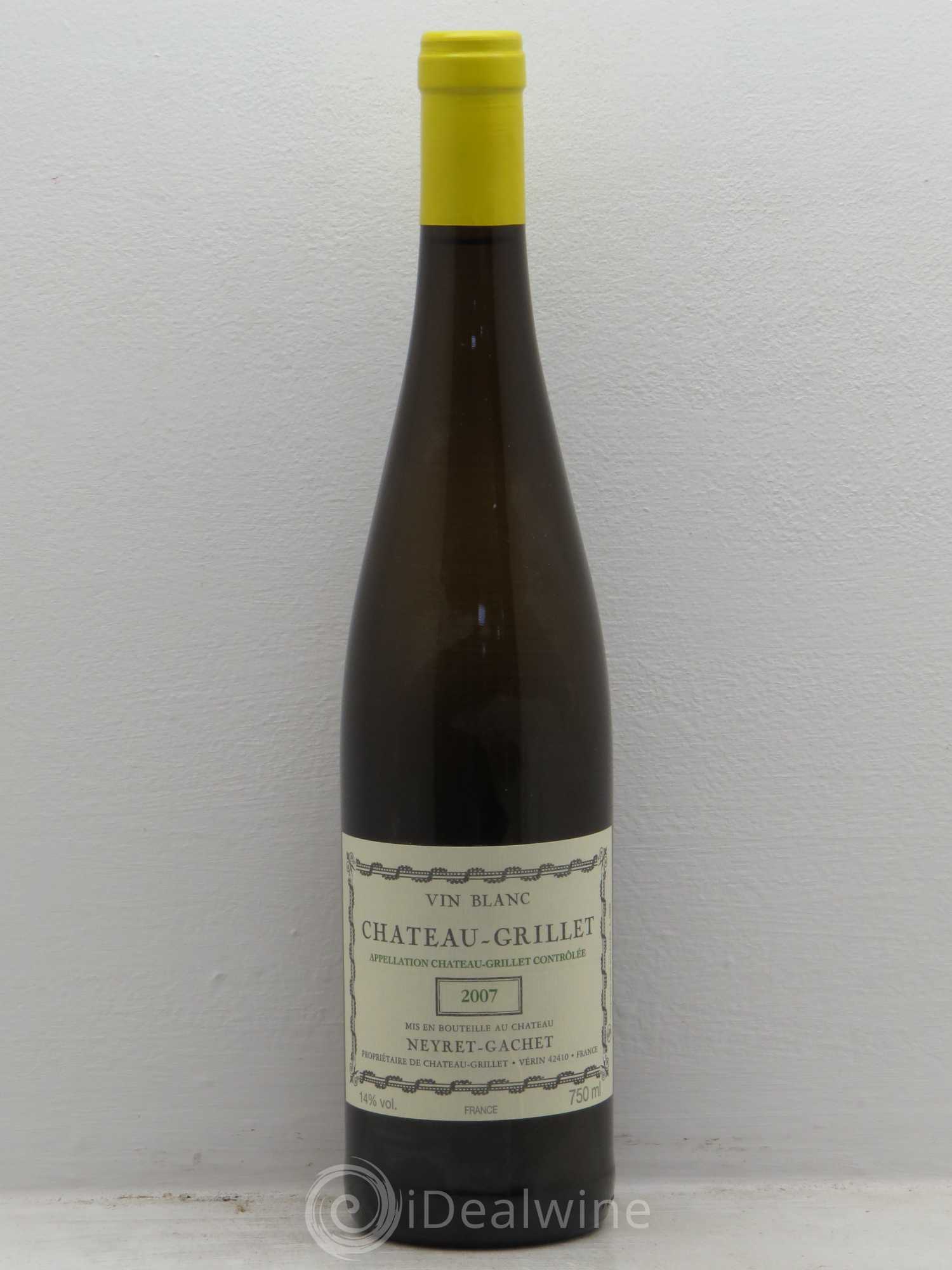 Château Grillet Château-Grillet 2007 - Lot de 1 bouteille - 0