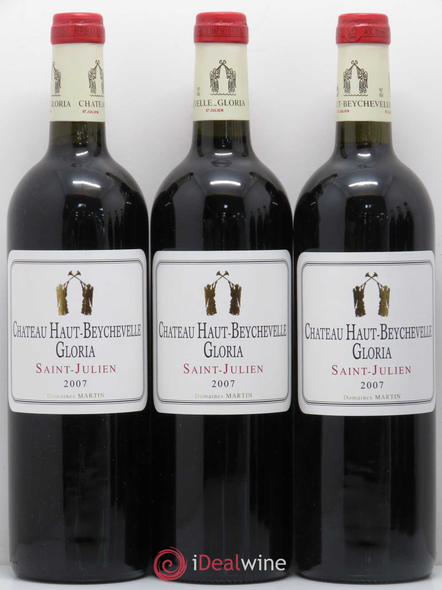 Saint-Julien Chateau Haut-Beychevelle Gloria (sans prix de réserve) 2007 - Posten von 6 Flaschen - 1