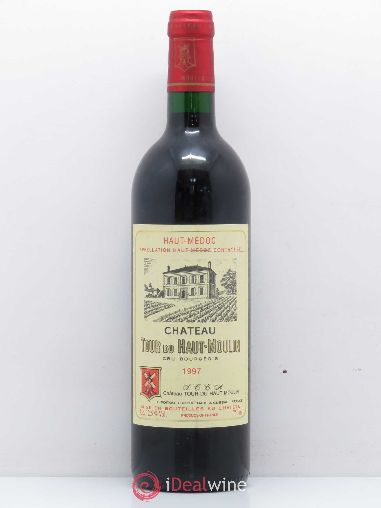 Château Tour du Haut Moulin Cru Bourgeois 1997 - Lot de 1 bouteille - 0