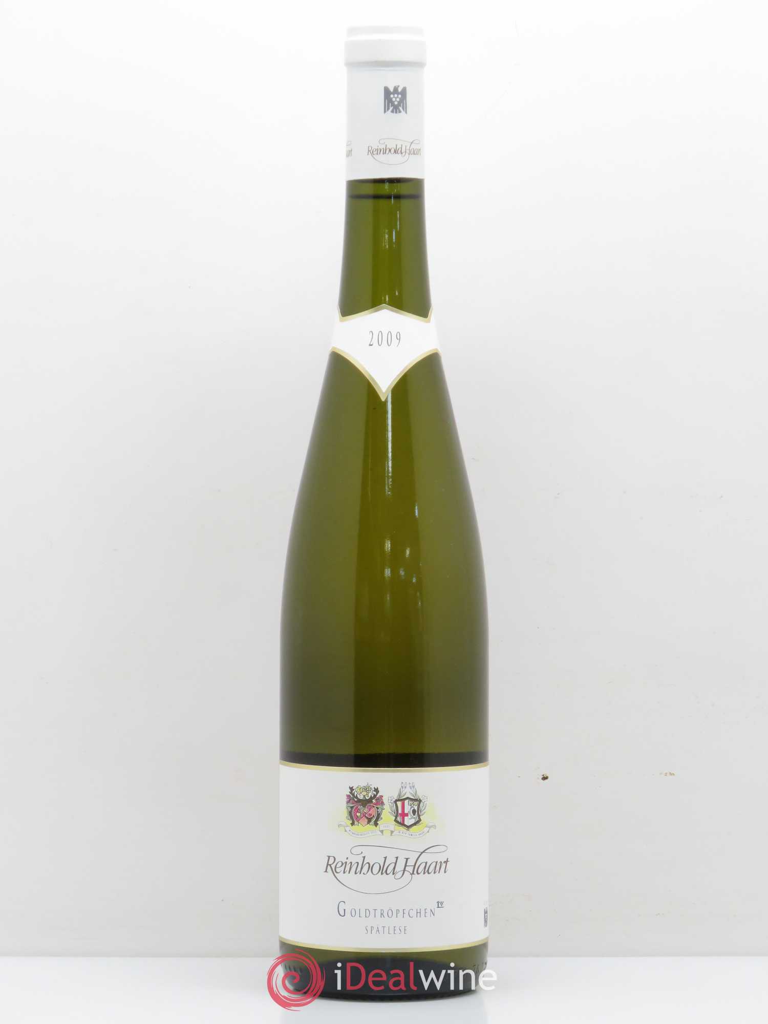Allemagne Mosel-Saar Riesling Spatlese Reinhold Haart Piesporter Goldtropfchen 2009 - Posten von 1 Flasche - 0