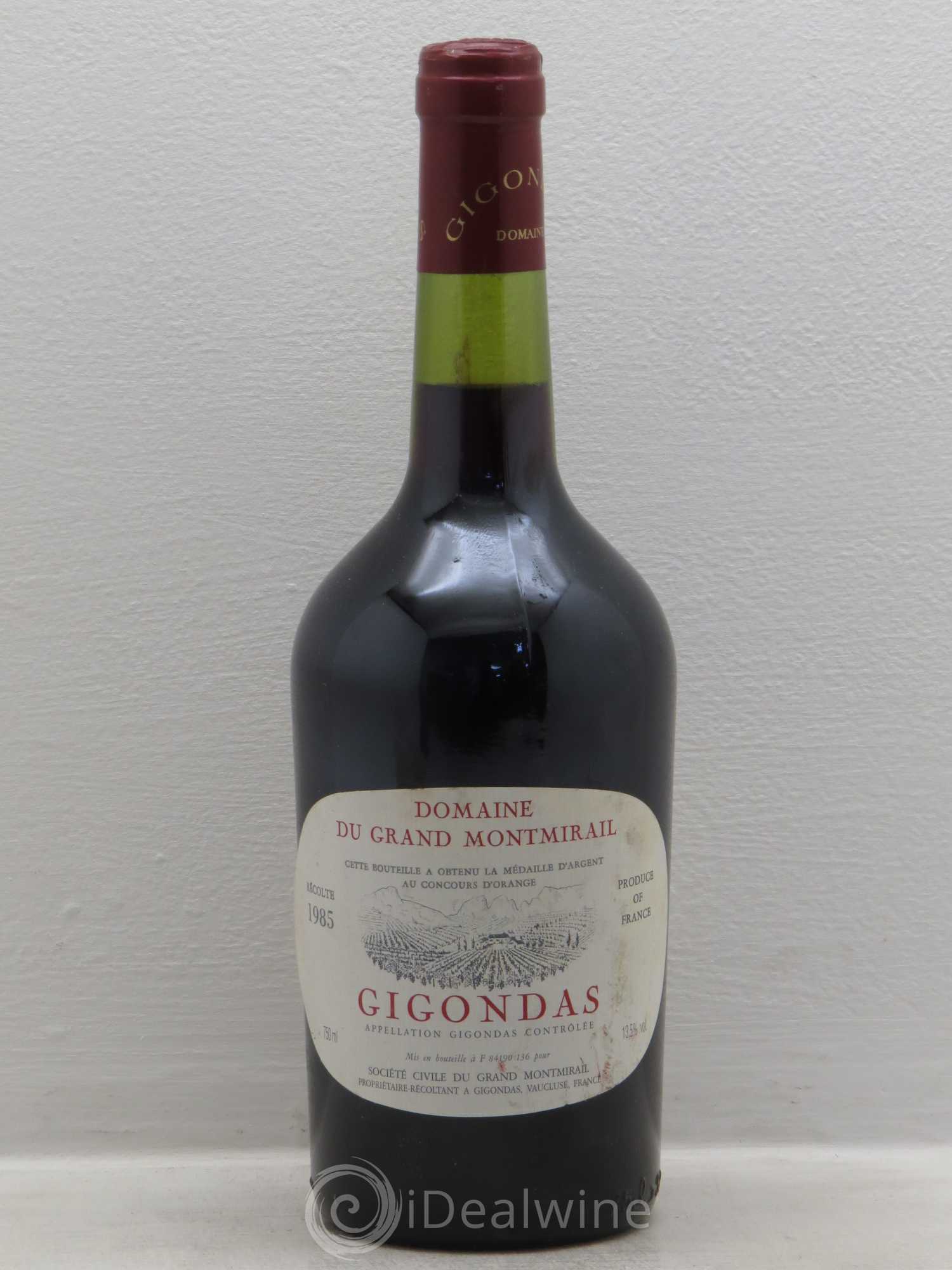 Gigondas Grand Montmirail 1985 - Posten von 1 Flasche - 0
