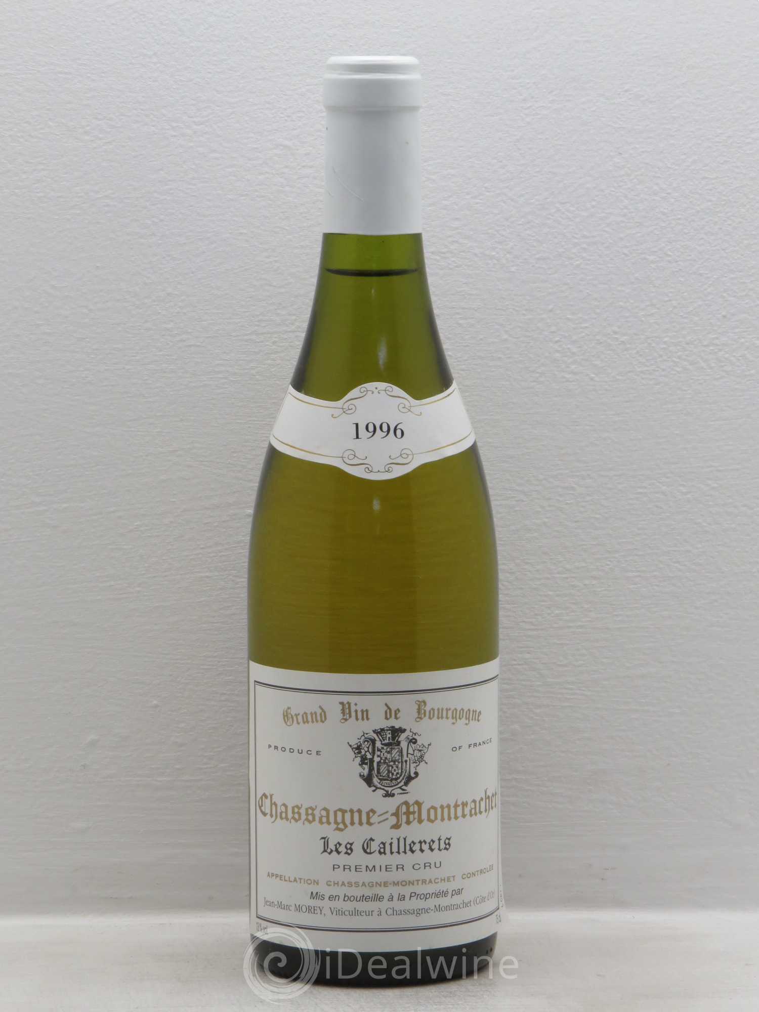Chassagne-Montrachet 1er Cru JM.Morey 1996 - Lot de 1 bouteille - 0