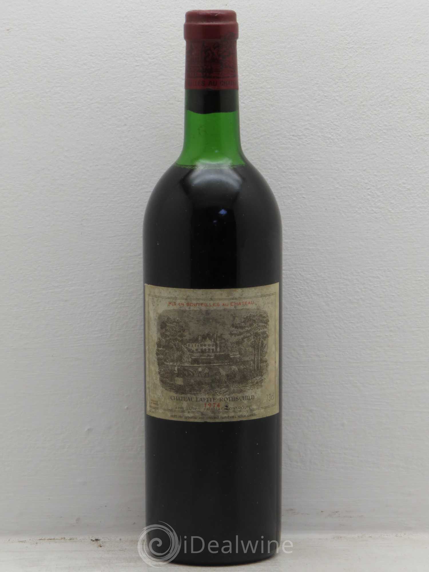 Château Lafite Rothschild 1er Grand Cru Classé 1974 - Lot de 1 bouteille - 0