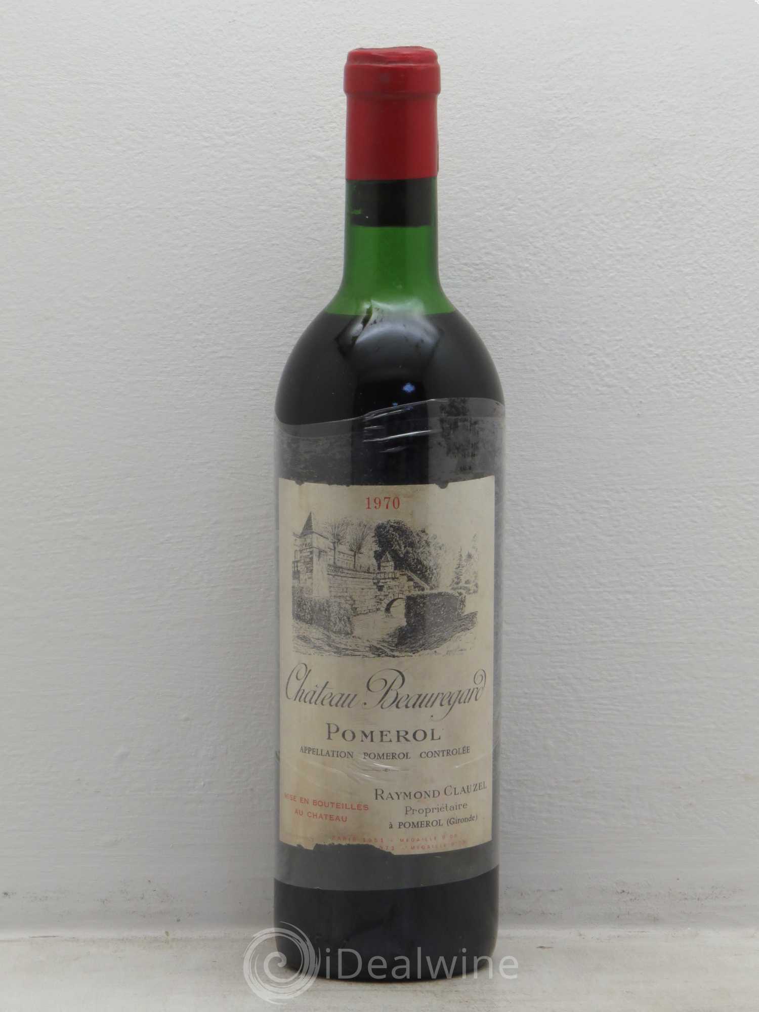 Château Beauregard 1970 - Lot de 1 bouteille - 0