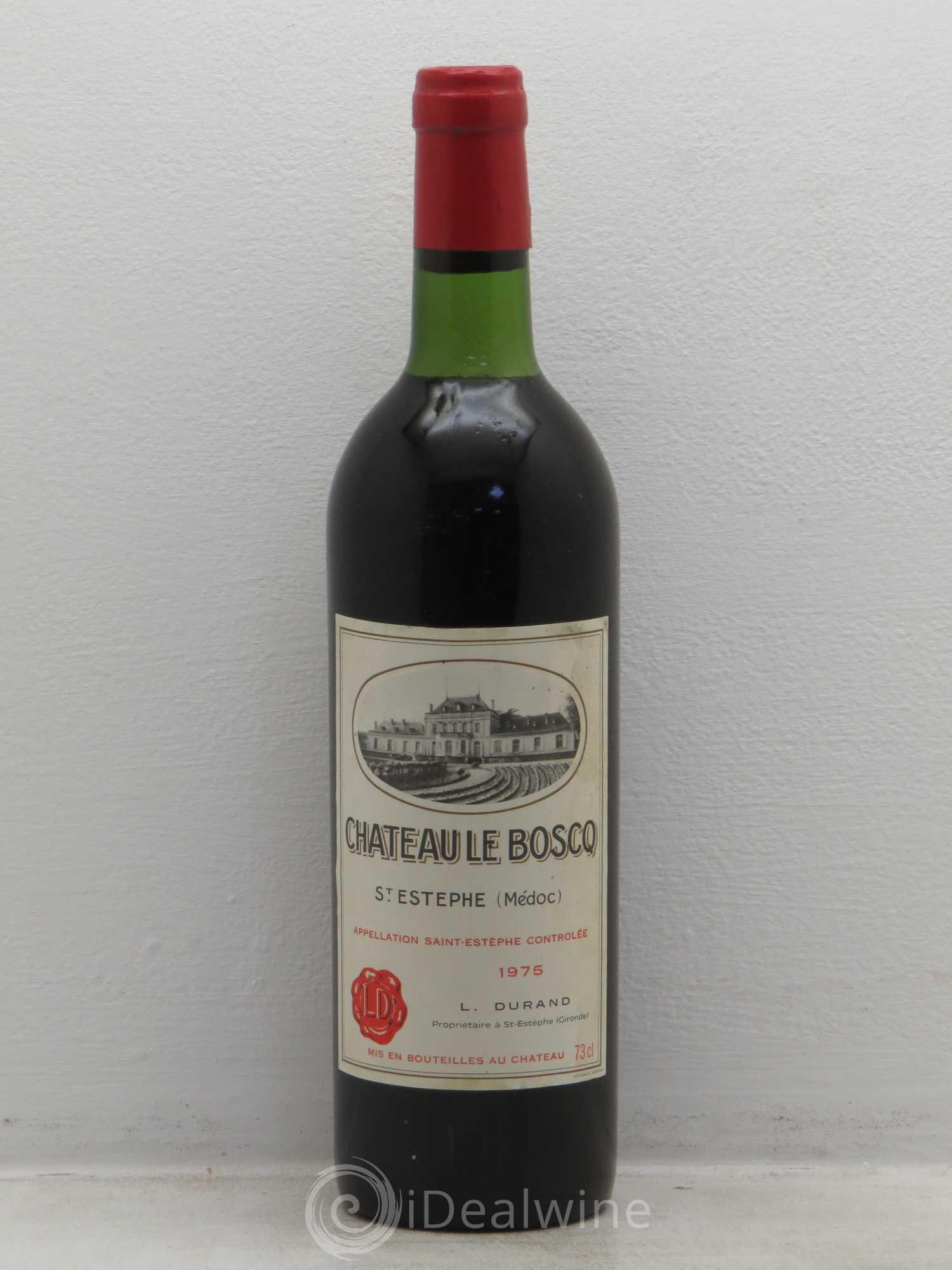 Château le Boscq Cru Bourgeois 1975 - Lot de 1 bouteille - 0