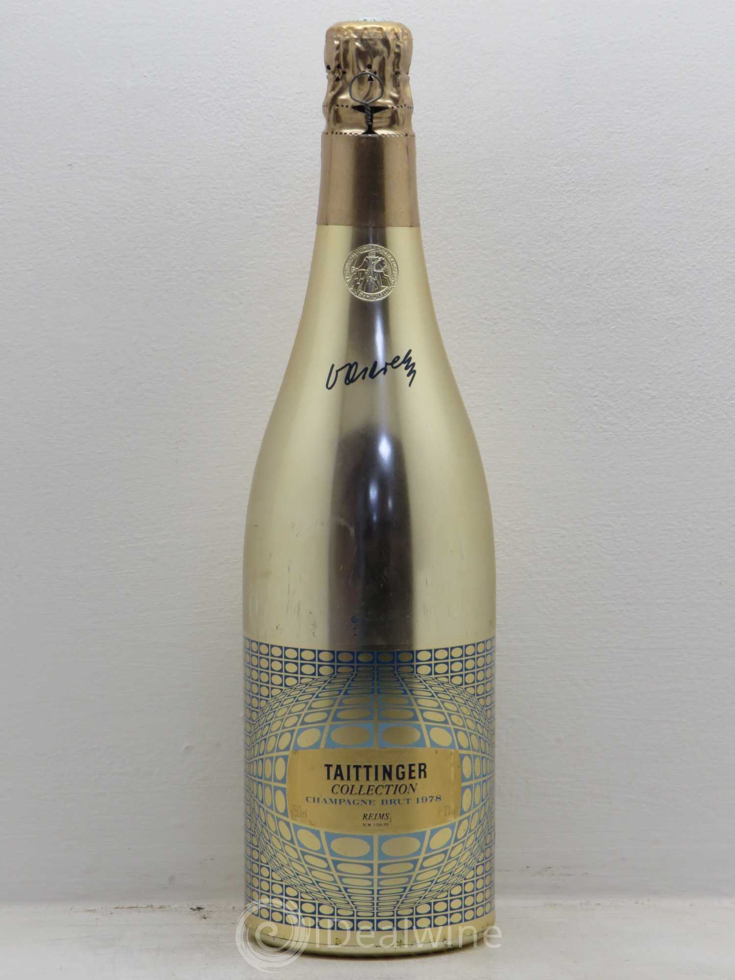 1978 - Collection Vasarely Taittinger 1978 - Lot de 1 bouteille - 0