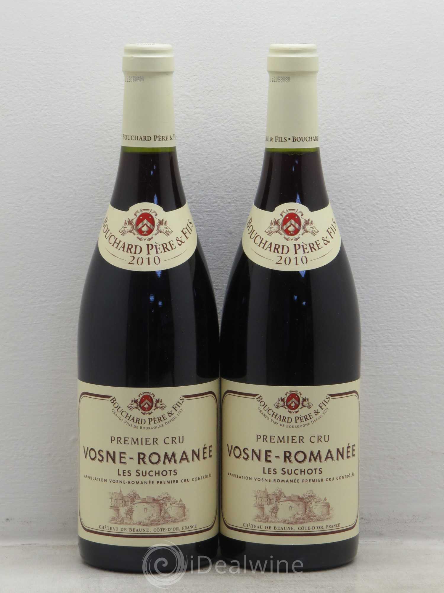 Vosne-Romanée 1er Cru Les Suchots Bouchard Père & Fils 2010 - Lot de 2 bouteilles - 0