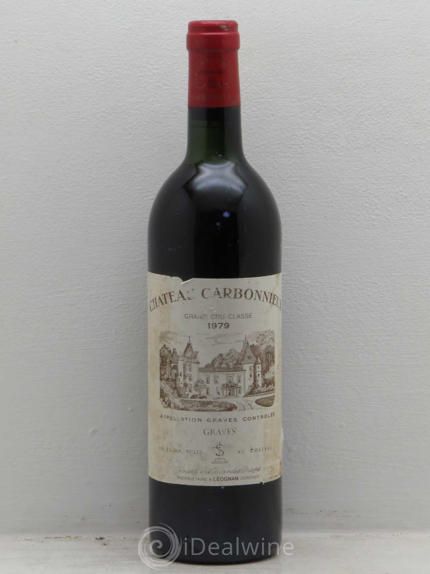 Château Carbonnieux Cru Classé de Graves 1979 - Lot de 1 bouteille - 0